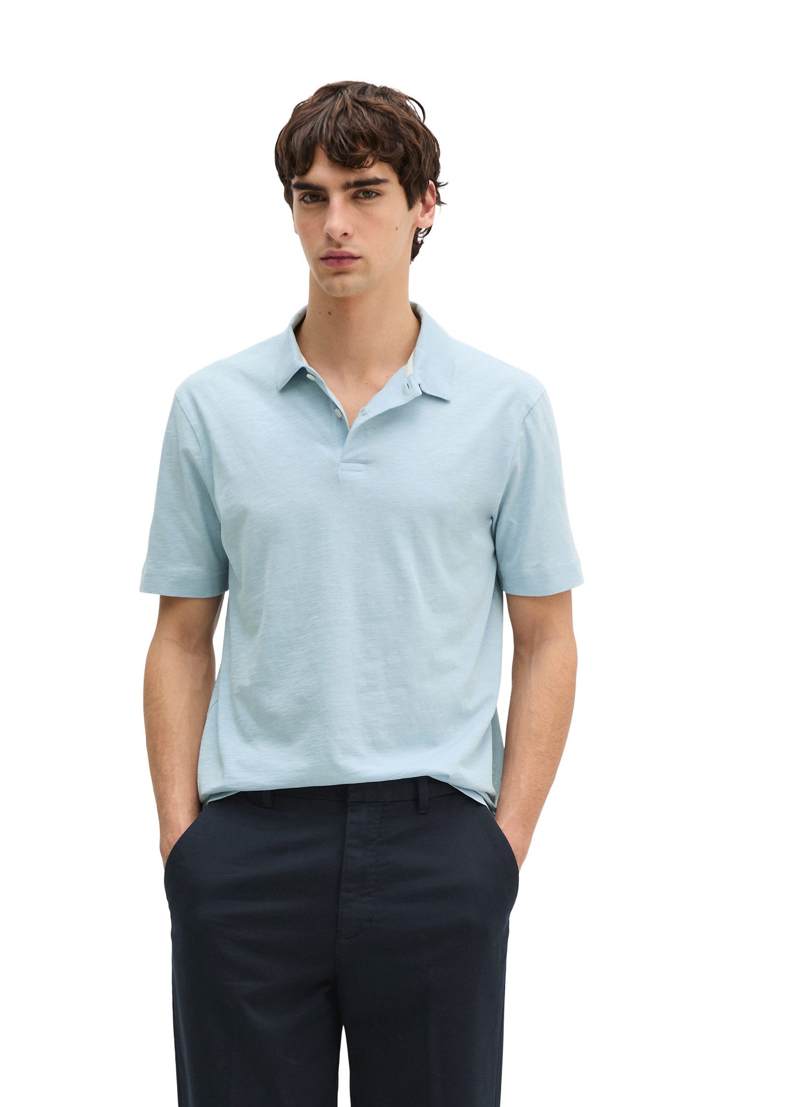 Marc O'Polo Poloshirt aus weicher Bio-Baumwolle
