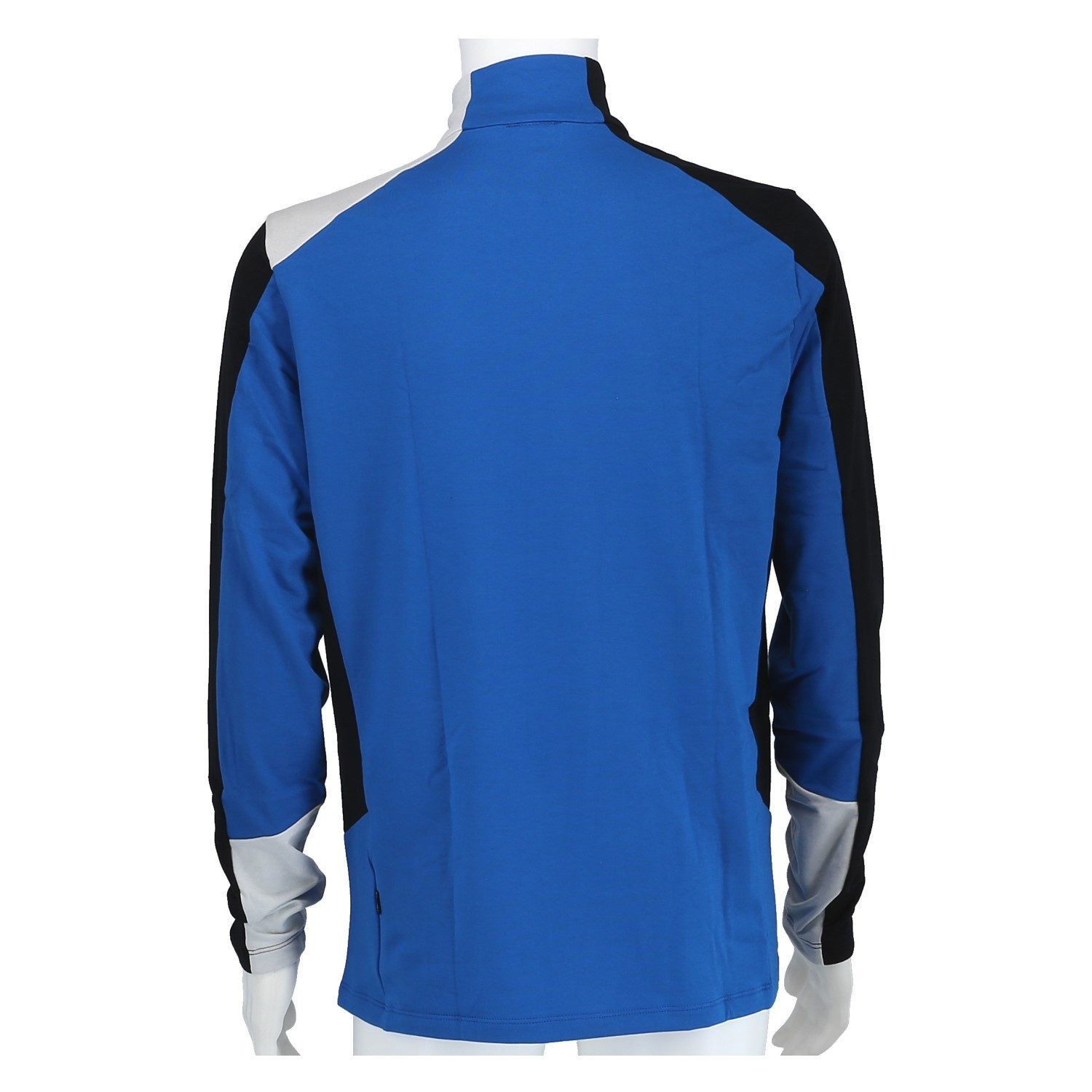 Löffler Langarmshirt Harley Transtex Midlayer (Half-Zip, schnelltrocknend) marineblau