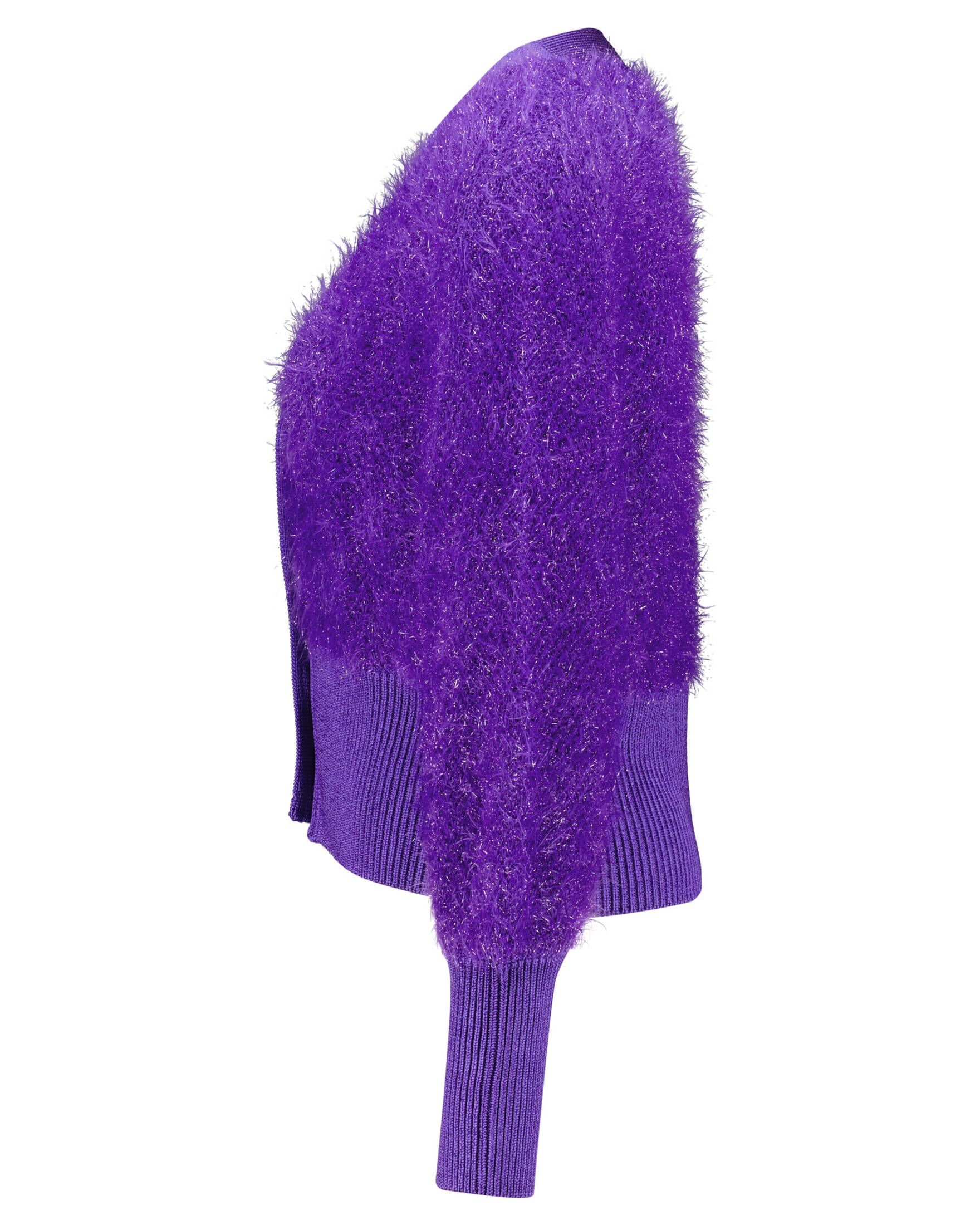 purple Strickjacke Damen BOSS Cardigan (68) C_FESTALINA (1-tlg)