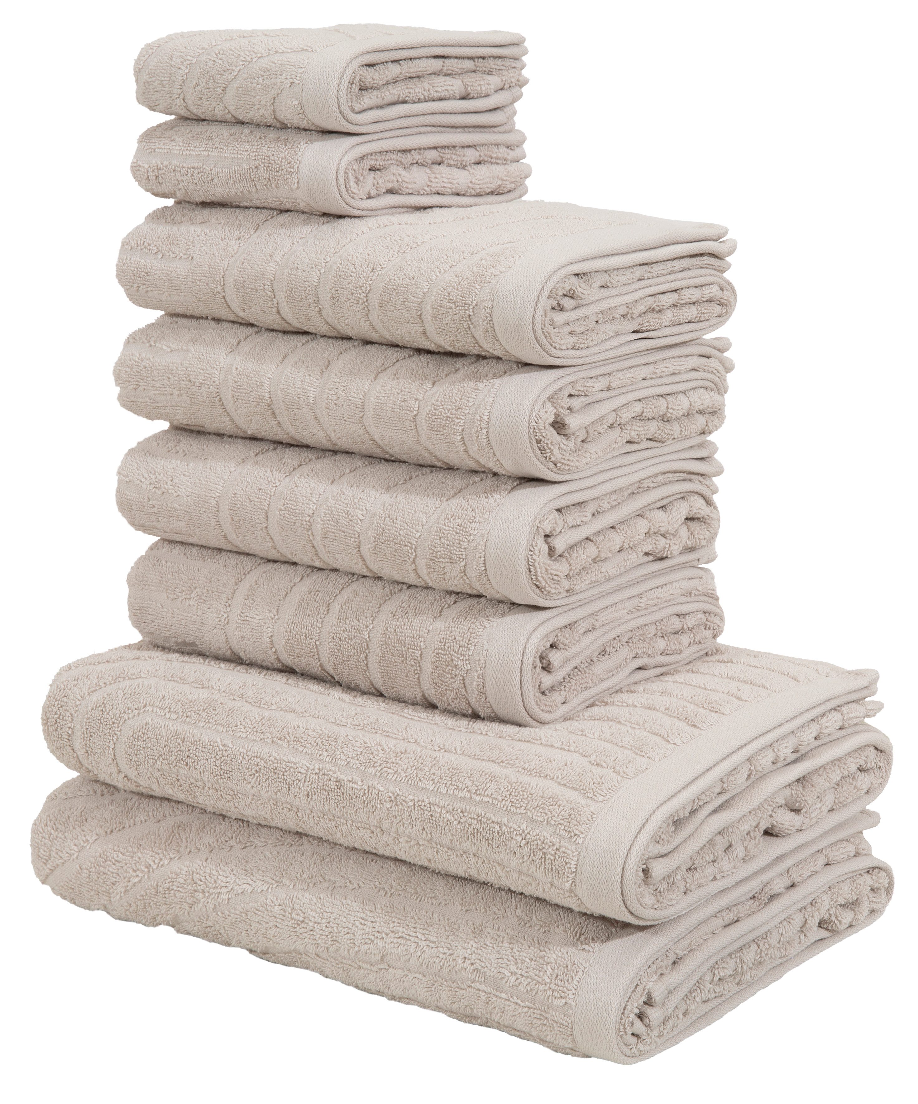 my home Handtuch Set Handtuchset Ognon, Duschtücher, Handtücher, Gästetüche günstig online kaufen