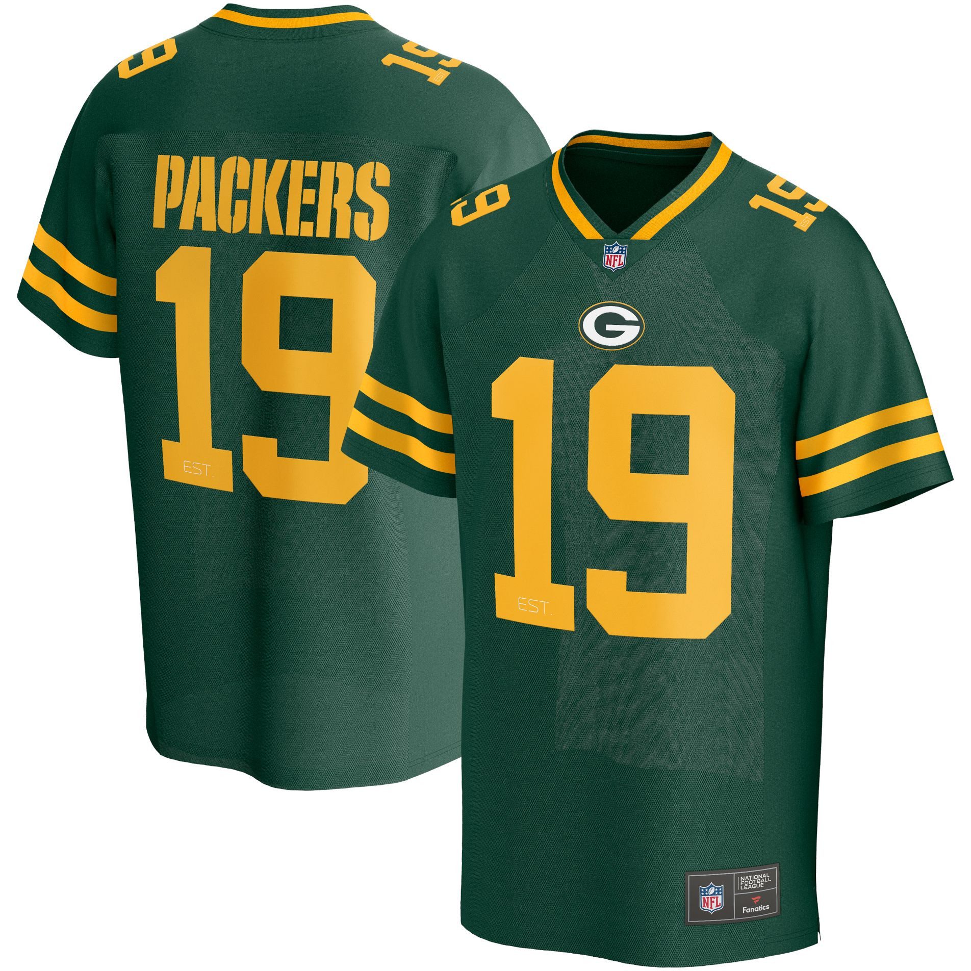 Fanatics Footballtrikot Green Bay Packers NFL Supporters Jersey
