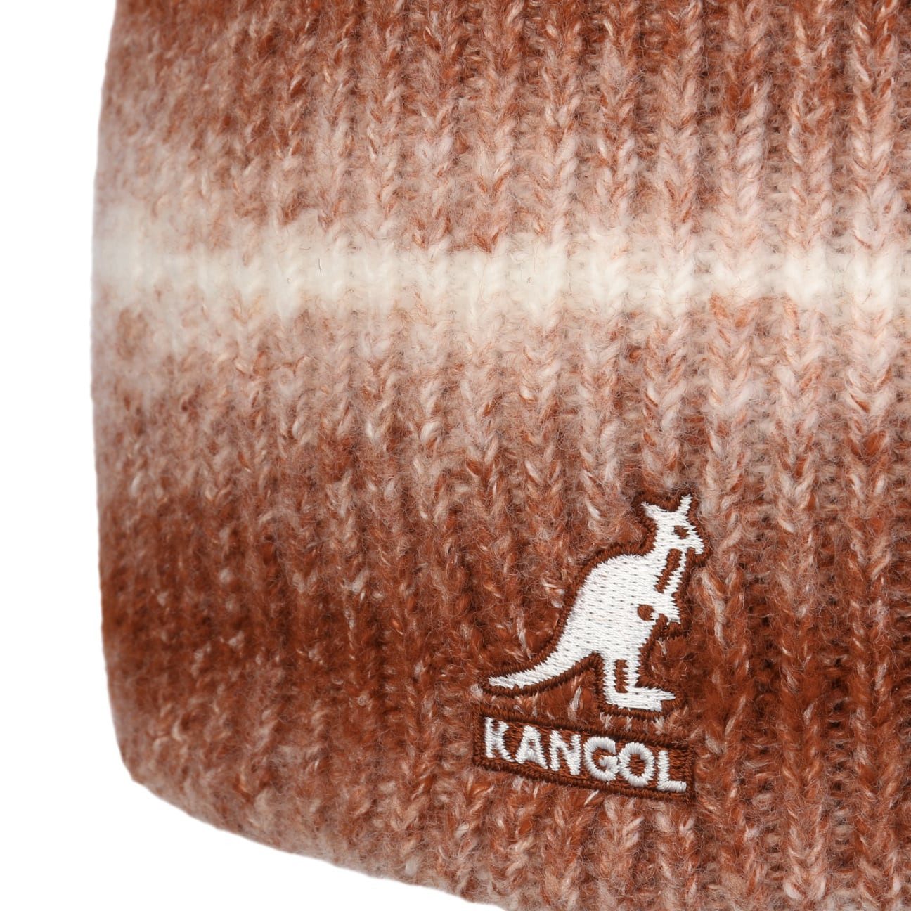 Kangol Schiebermütze (1-St) Strickmütze mit Umschlag