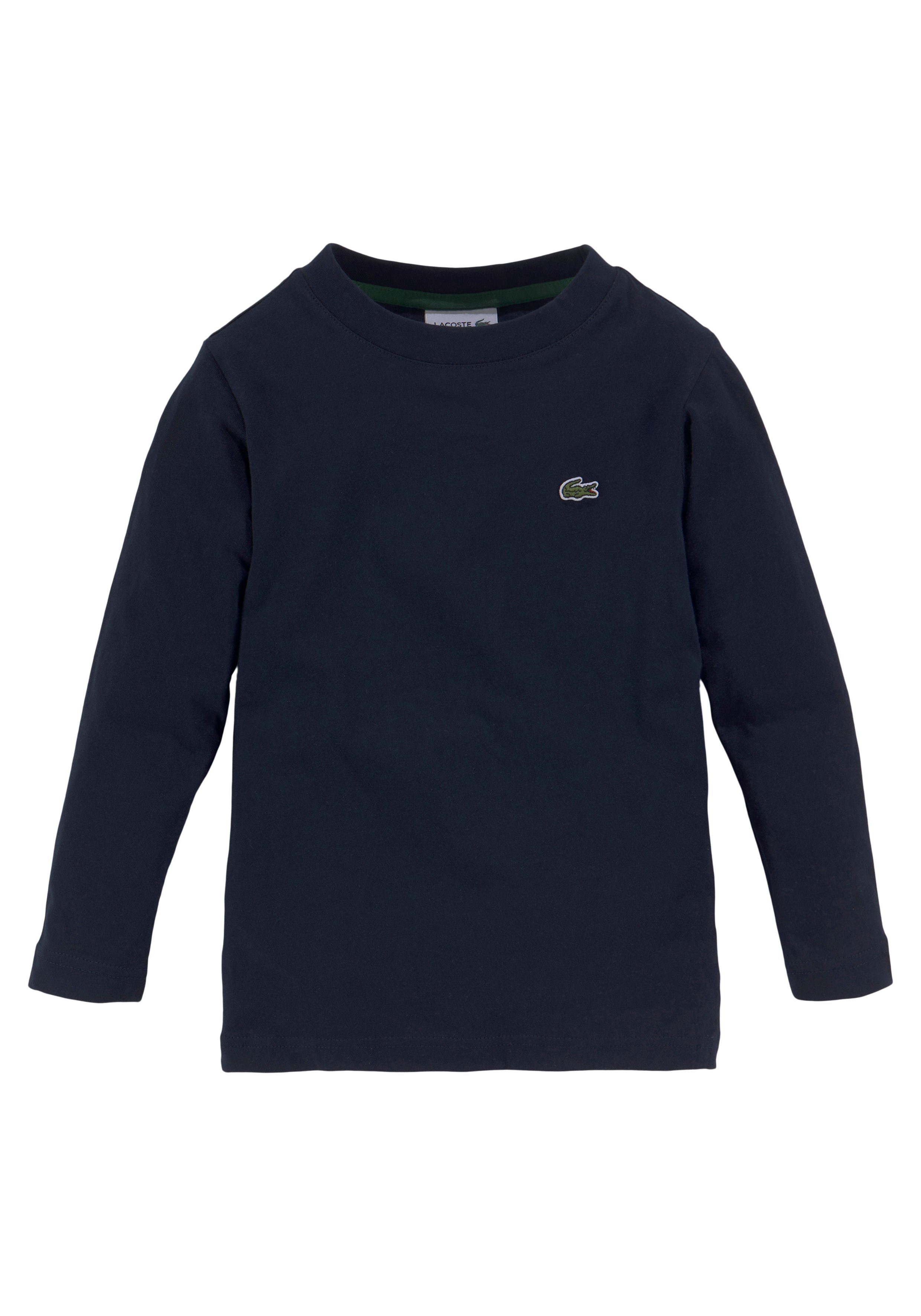 MiniMe,Kids, mit Lacoste Kids Junior Langarmshirt Kroko Junior Sweatshirt Kinder