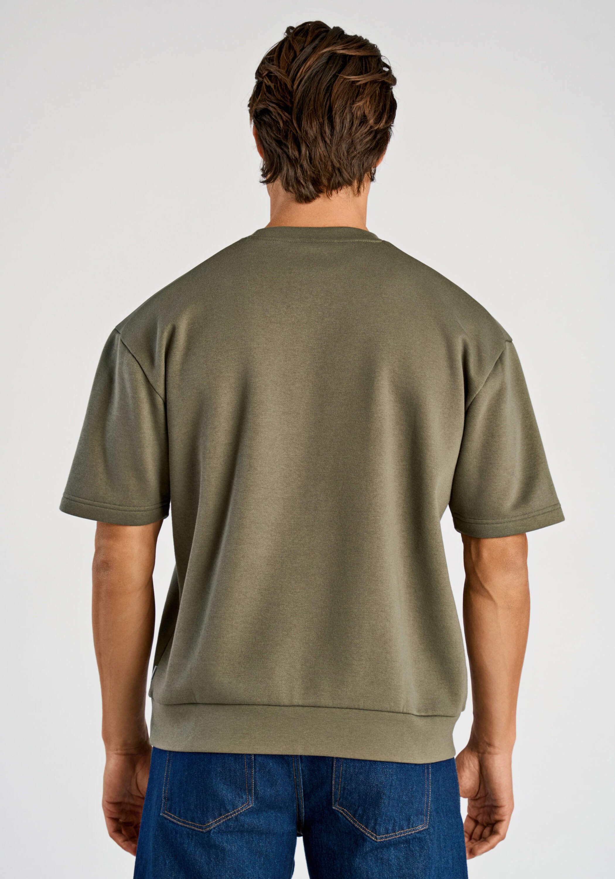 LINDBERGH Kurzarmshirt T-Shirt (Kurzarm) Oversize Fit