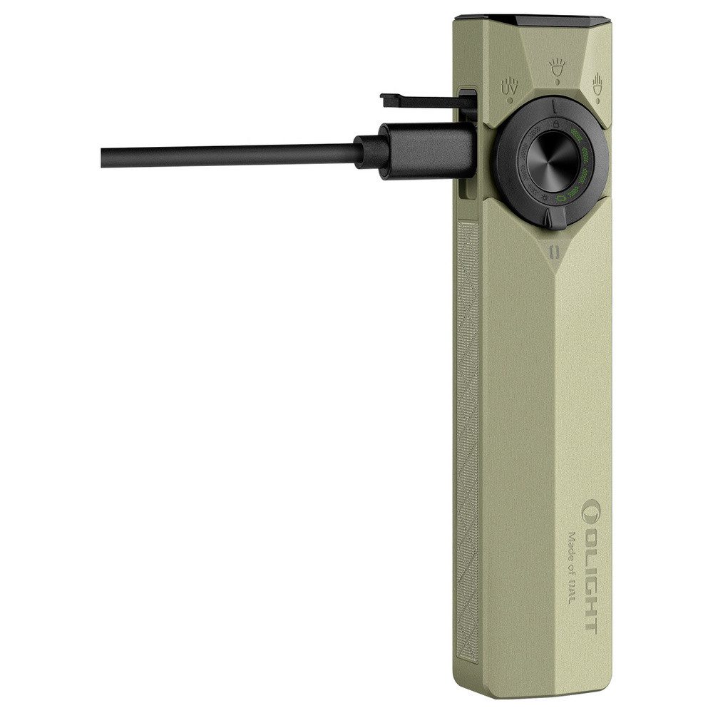 OLIGHT Taschenlampe OLight ArkPro Ultra Class 1 (Olive Green) CW LED Taschenlampe mit UV-L