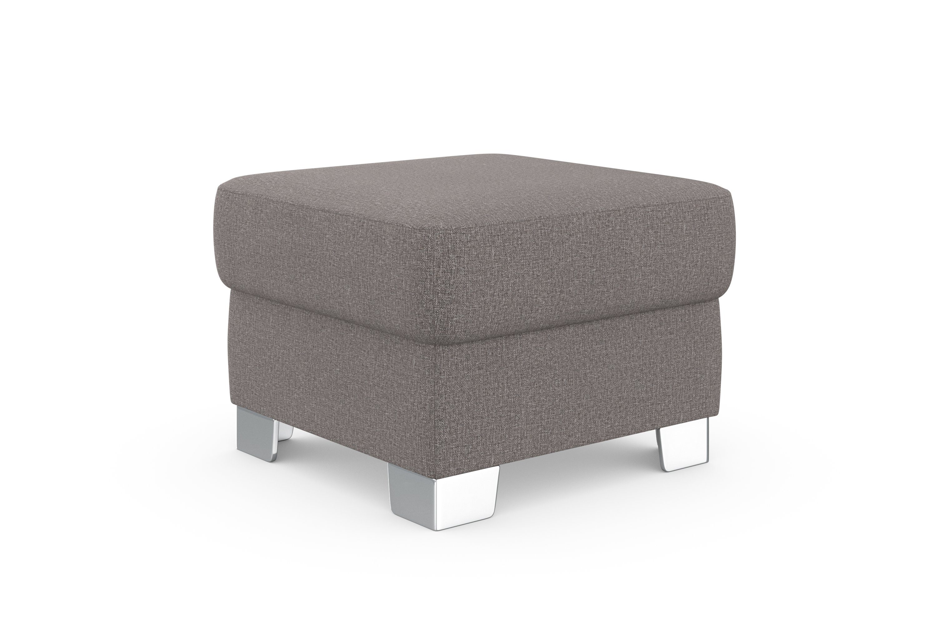 DOMO collection Hocker Anzio, wahlweise mit Federkern