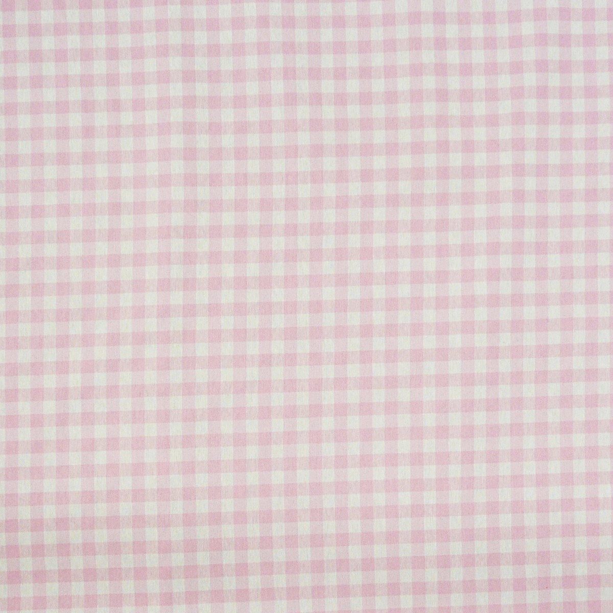 SCHÖNER LEBEN. Stoff Dekostoff Dobby Landhausstoff Meterware kariert rosa weiß 1,40m