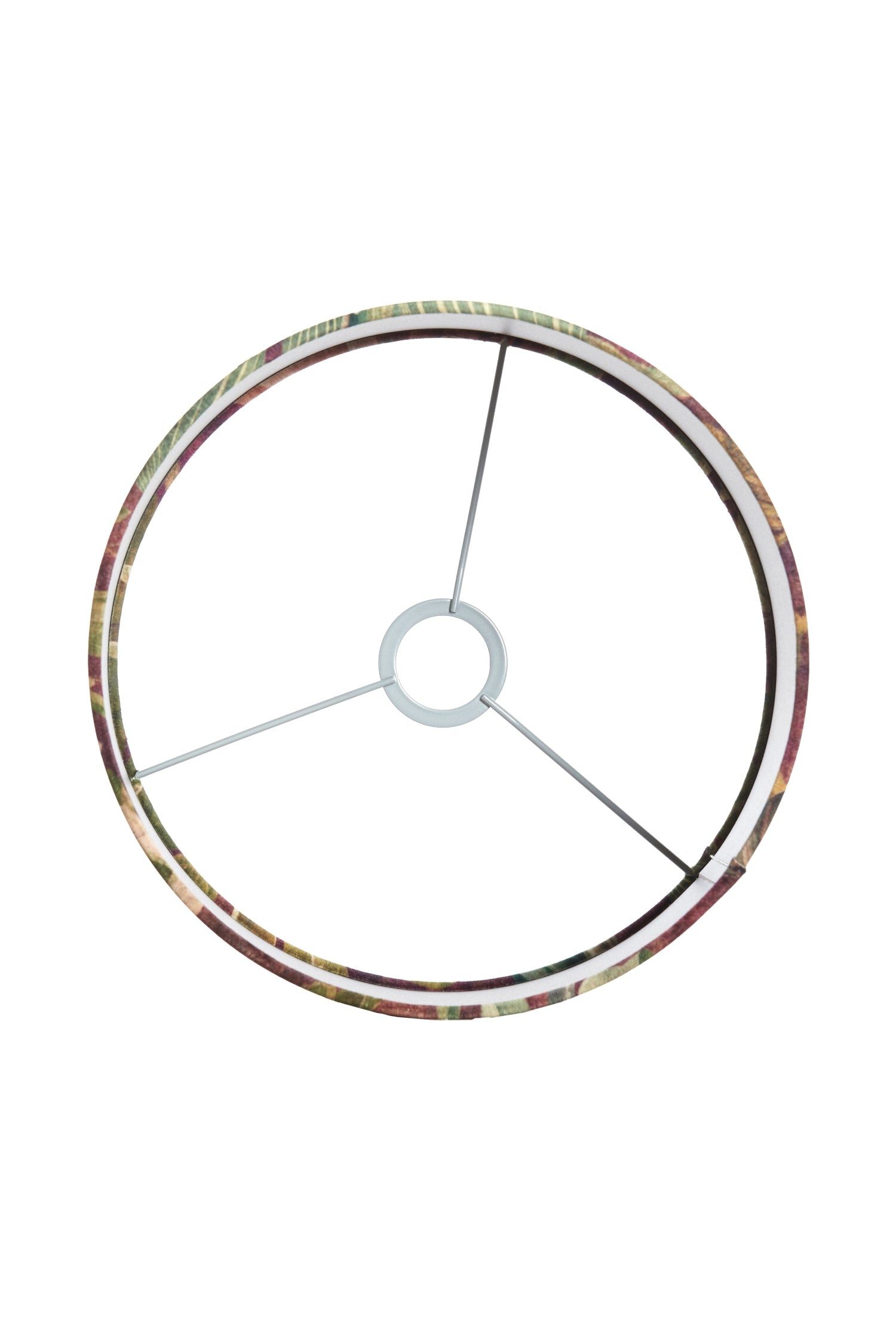 Dirk Davids Leuchten GmbH Lampenschirm Lampenschirm für Tischleuchte Zylinder Passionsblume Violet 20-20-15cm, Luxuriöse Atmosphäre