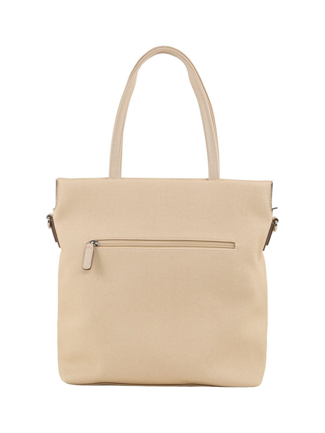 TOM TAILOR Shopper Bags, TTROSA M Zip Shopper mit doppeltem Riemen