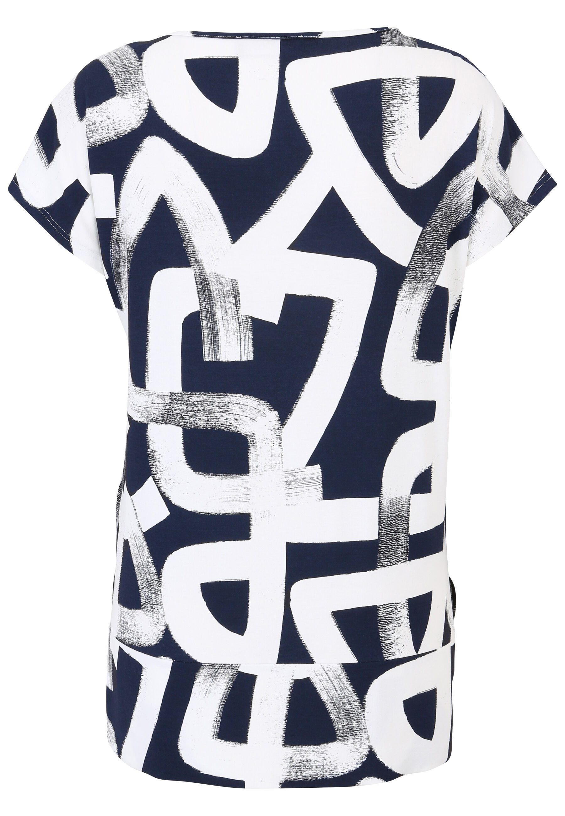 Doris Streich Kurzarmshirt (1-tlg) mit Grafik-Muster günstig online kaufen