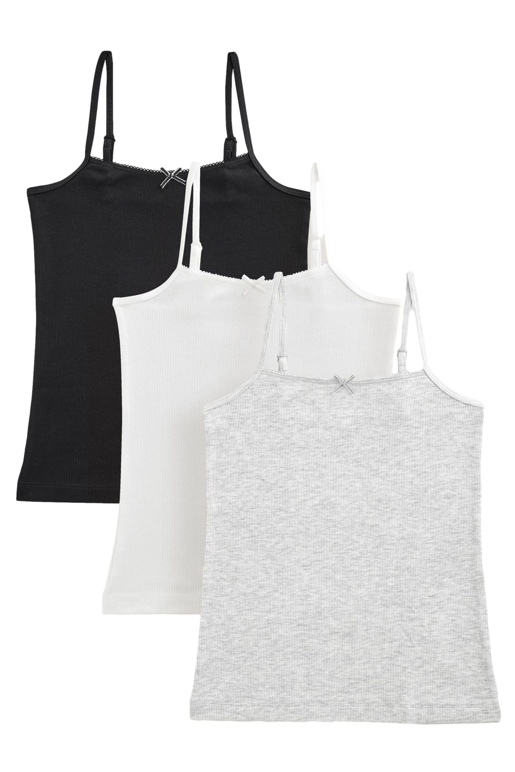 Trägertop Camisoles, 3er-Pack