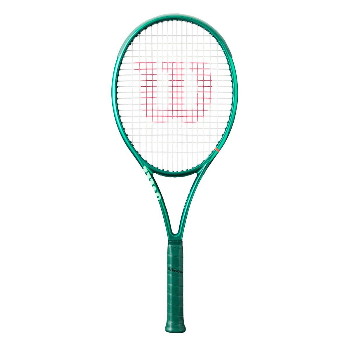Wilson Tennisschläger Blade 100L v10 100in/285g/Turnier 2026 grün - unbesaitet