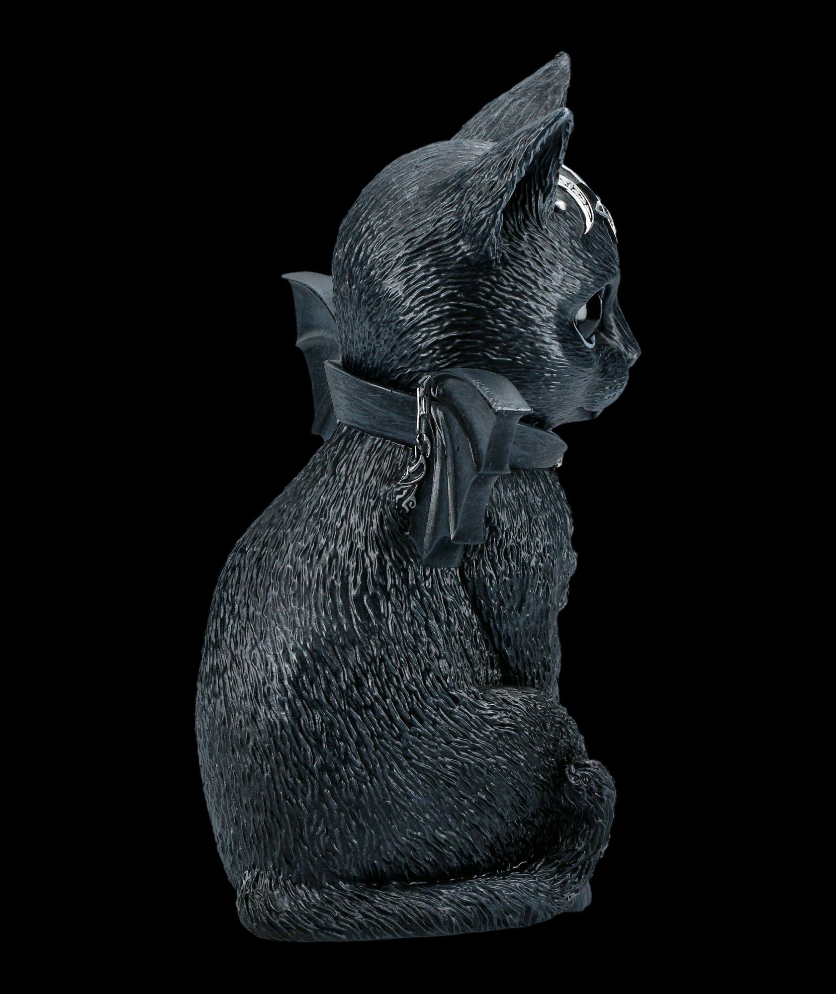 Tierfigur Now Deko Okkulte - - Figuren Fantasy Katzenfigur Flügeln mit Gothic Nemesis Malpuss GmbH Shop groß
