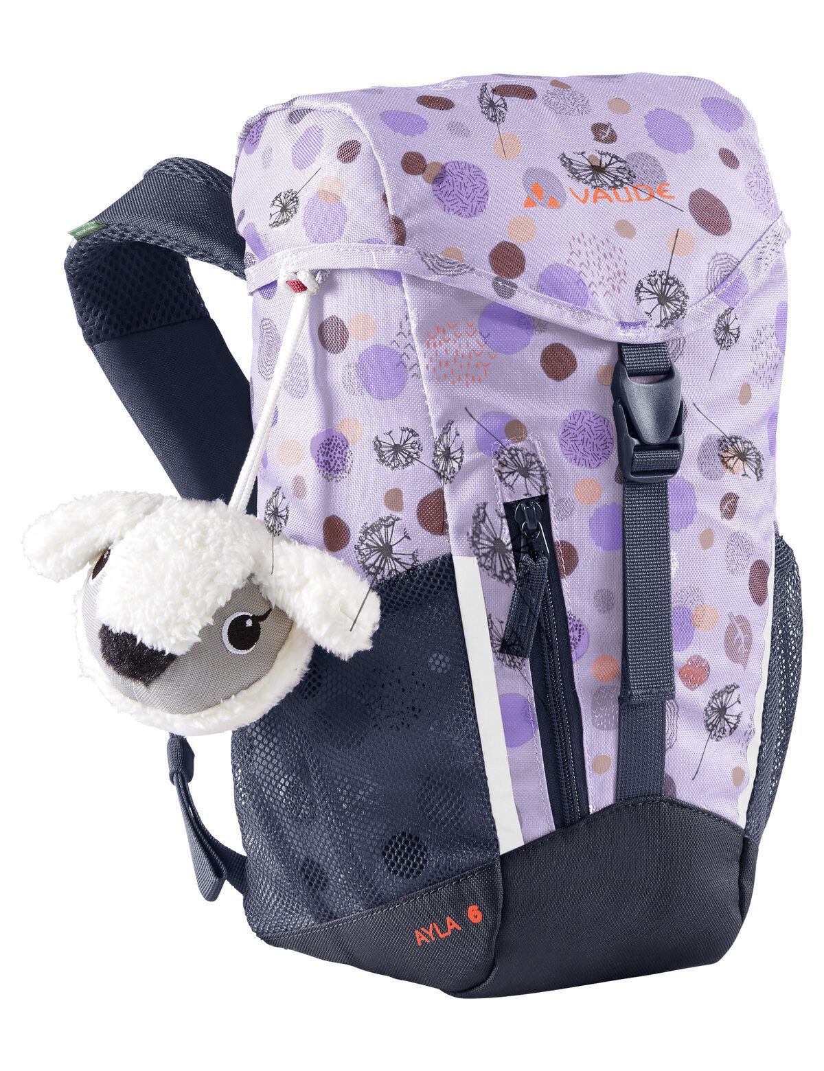 VAUDE Cityrucksack Ayla 6, Kinderrucksack mit innovativem Tragesystem, 6 Liter