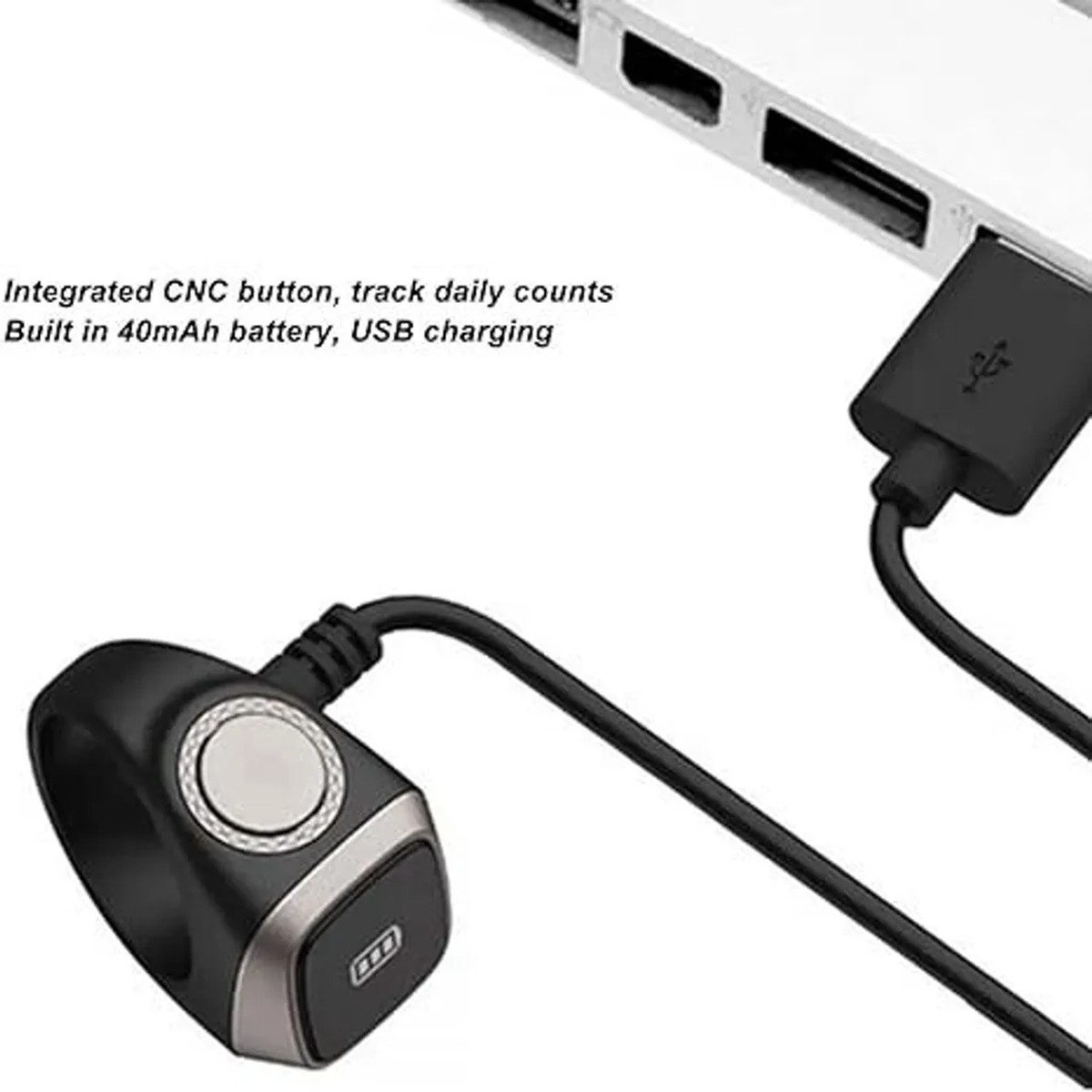 Novzep Glockenwecker Fingerzähler-Smart-Ring, 22 mm muslimischer günstig online kaufen