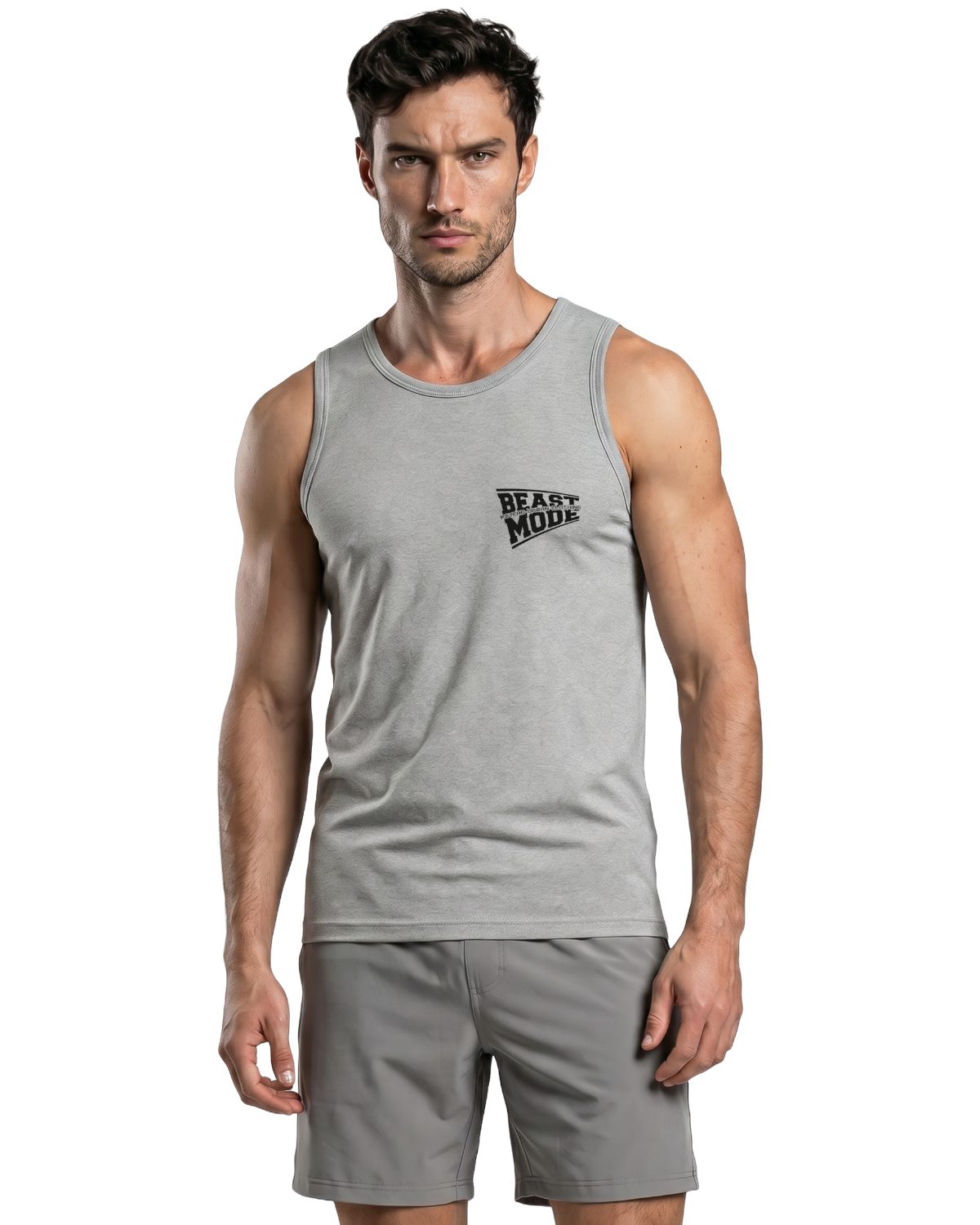 Psycho Urban Tanktop (Spar-Set, 2er Pack) mit Printaufdruck aus Baumwolle