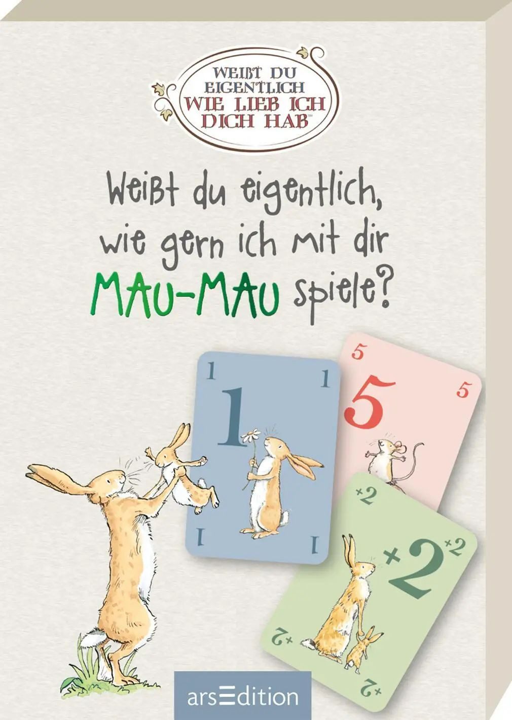 Ars Edition Spiel Weißt du eigentlich, wie gern ich mit dir Mau-Mau spiele?