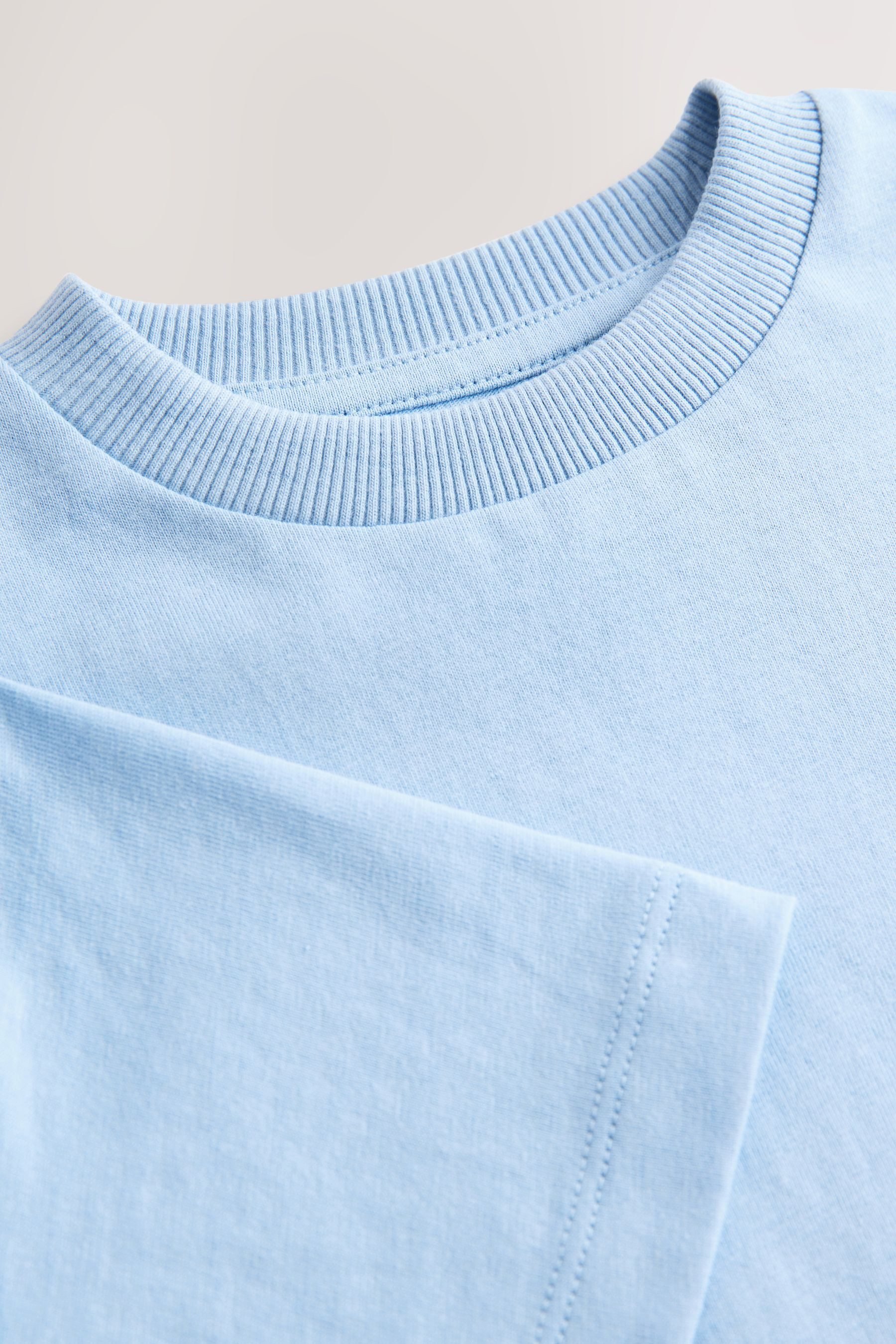 Next T-Shirt Unifarbenes T-Shirt (1-tlg) – Bild 3 von 4
