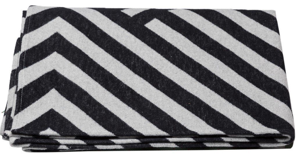 Wohndecke Luca 'Grafik' 140 x 200 cm, DAVID FUSSENEGGER