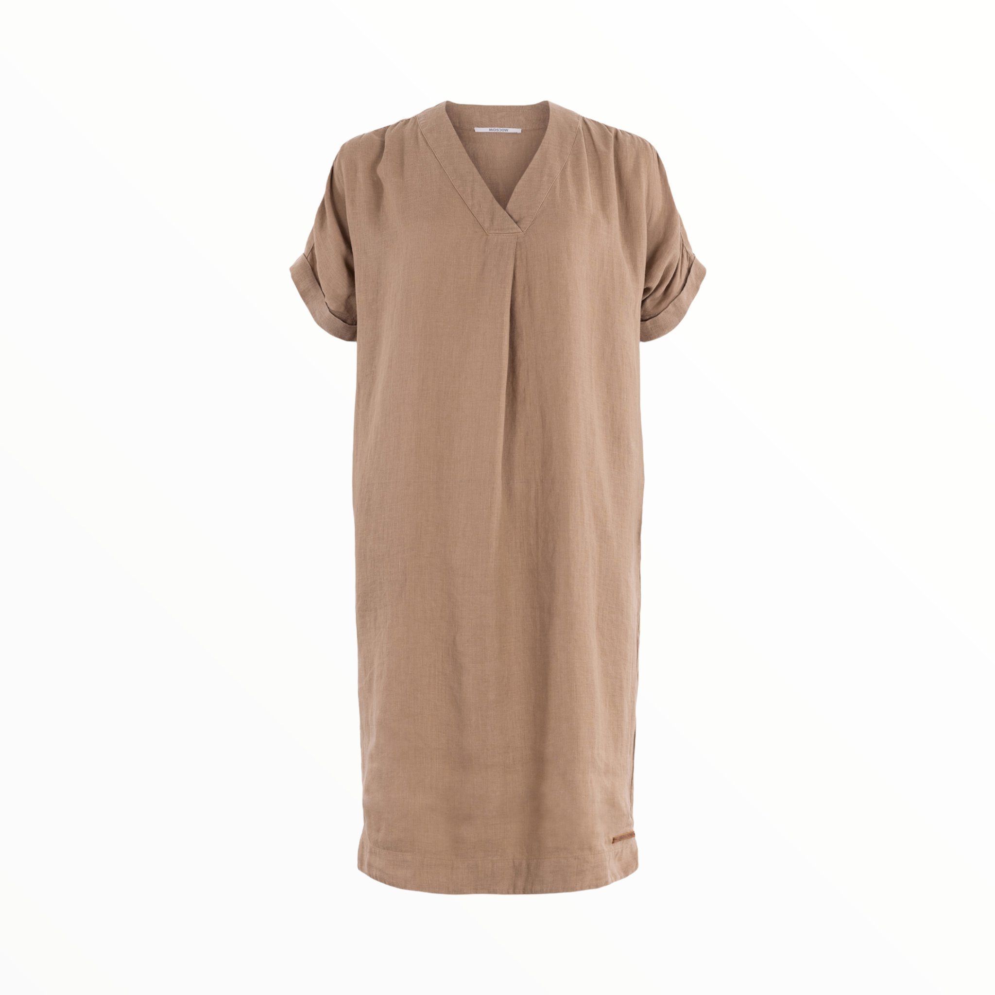 Moscow Design Blusenkleid Lässiges Leinen Kleid in verschiedenen Цвета(ов)
