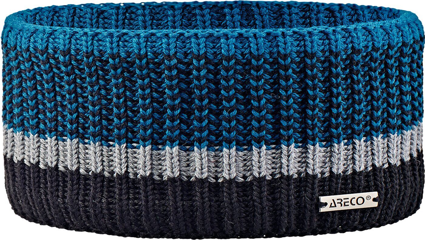 Areco Skimütze Stirnband BLAU