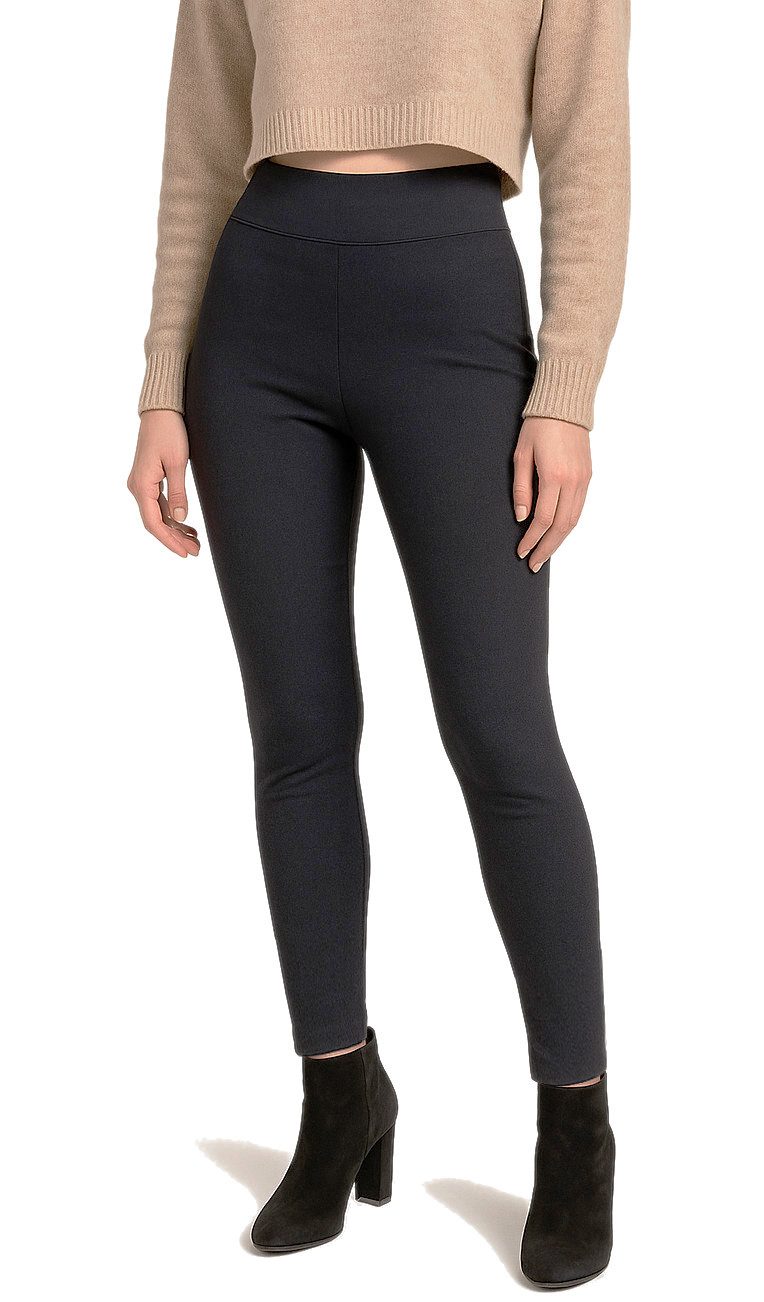 dy_mode Stoffhose High-Waist Stoffhose Damen figurbetonende Röhrenhose in S günstig online kaufen