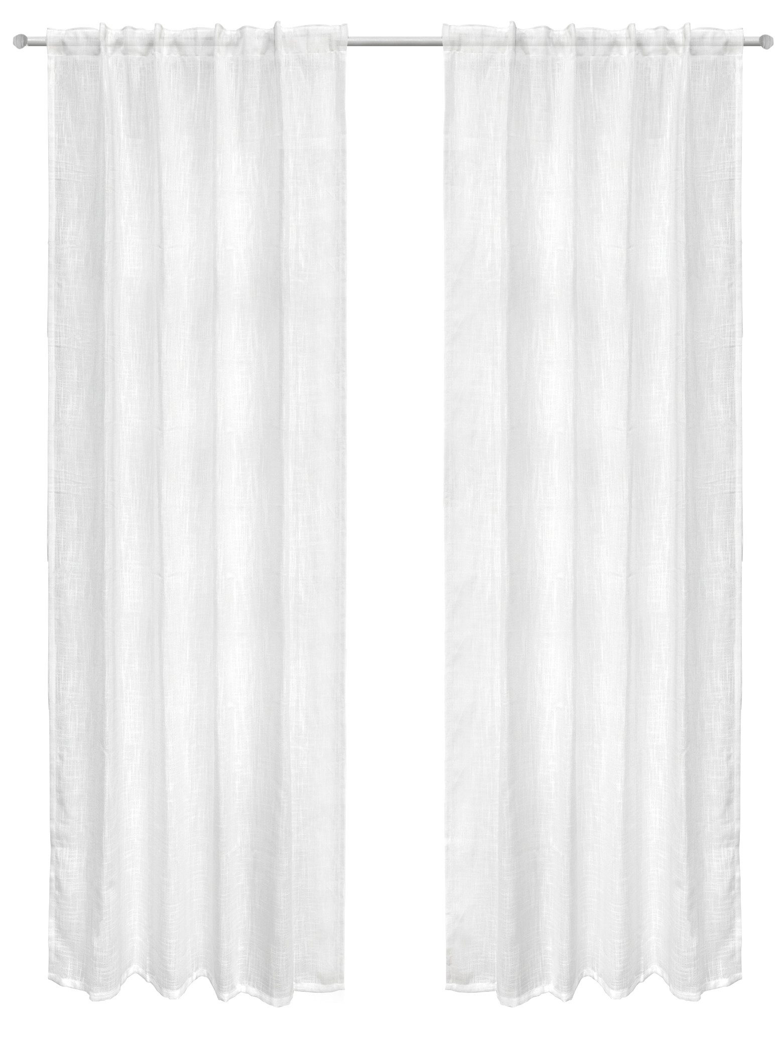 andas Gardine Tursik (1 St), Faltenband, blickdicht, Leinenstruktur, Blickd günstig online kaufen