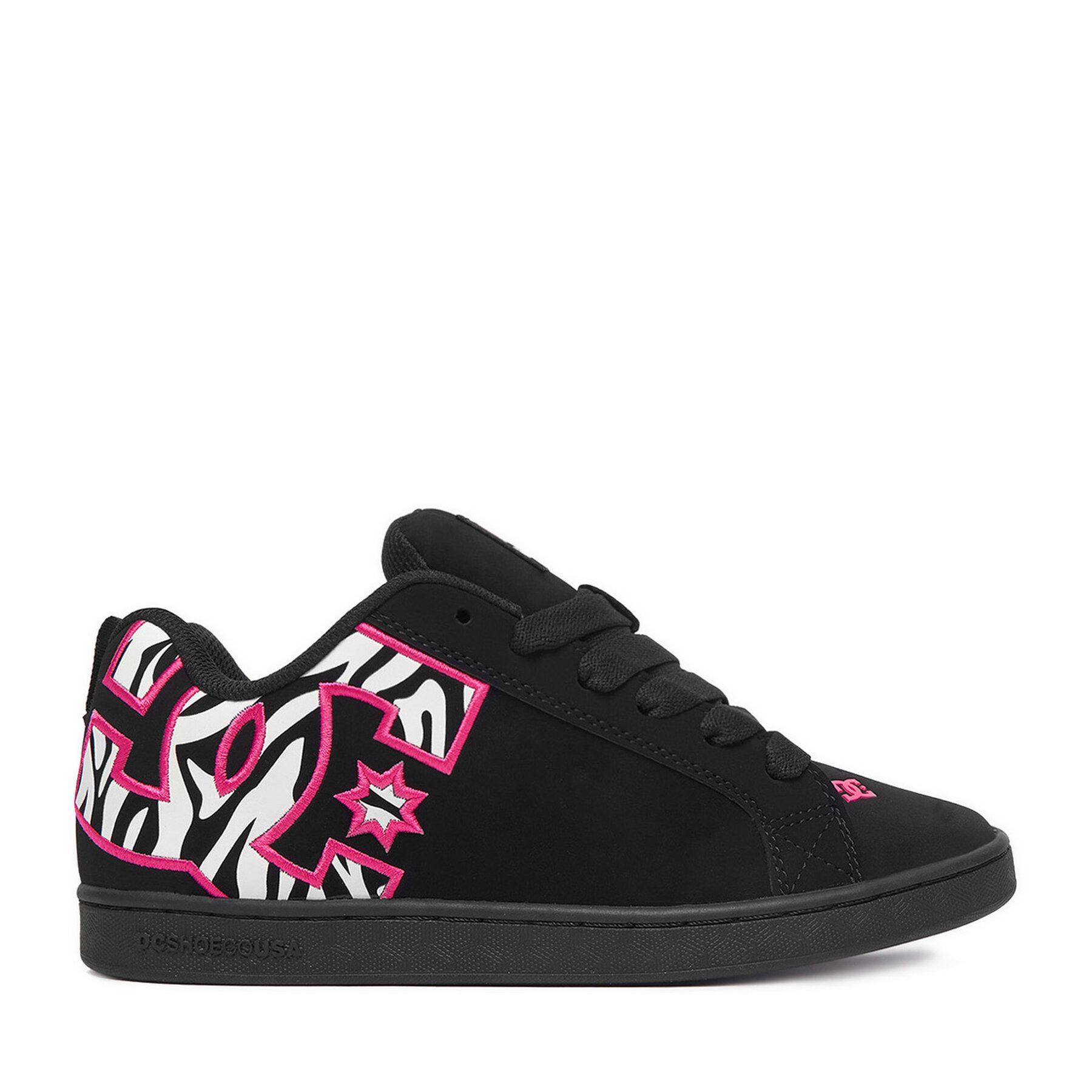 DC Shoes Dc Shoes Damen Turnschuhe 5907964184553 Schwarz, Rosa Walkingschuh