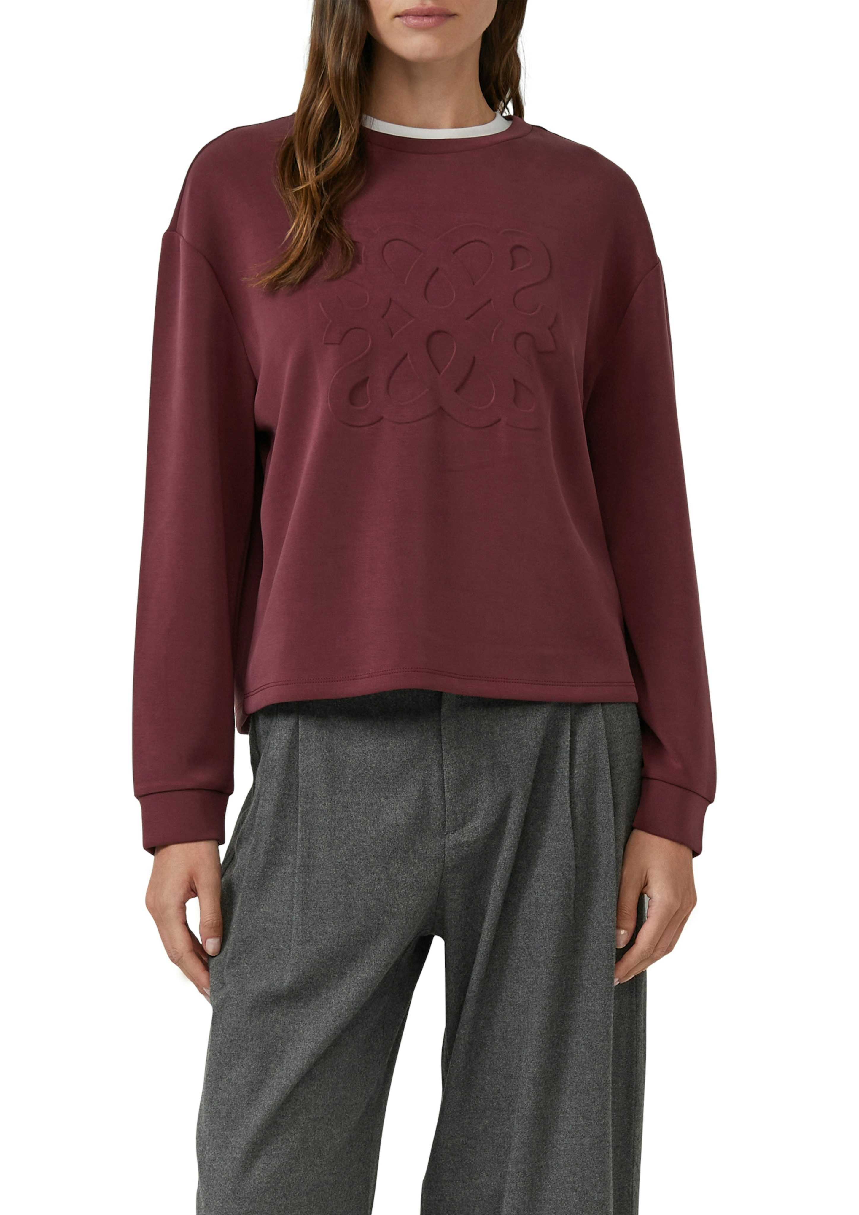 s.Oliver Sweatshirt mit Prägung
