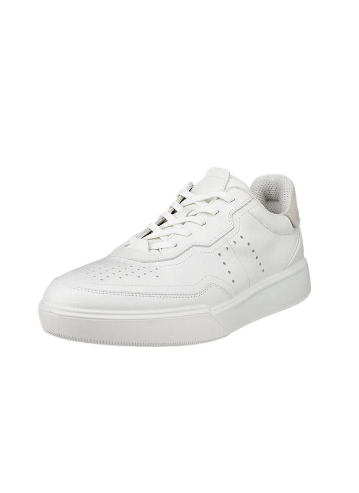 Ecco Street Court Lea (Premium Leder) weiss Herren Sneaker günstig online kaufen