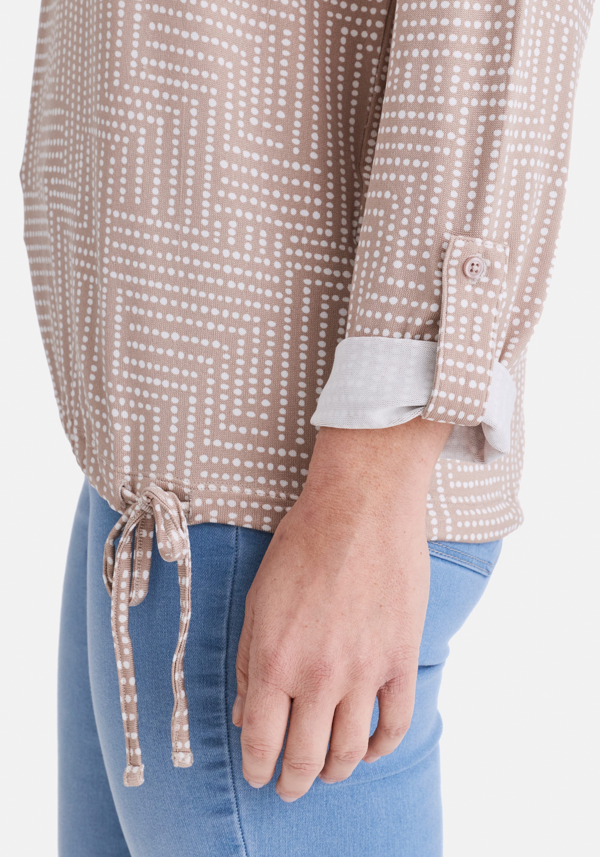 STOOKER WOMEN Langarmshirt CARLY Langarmshirt Rundhals Loose Fit Shirt Rundhals Langarm für Damen