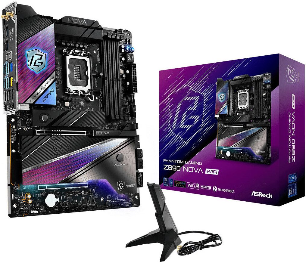 Asrock Phantom Gaming Z890 Nova WiFi Mainboard