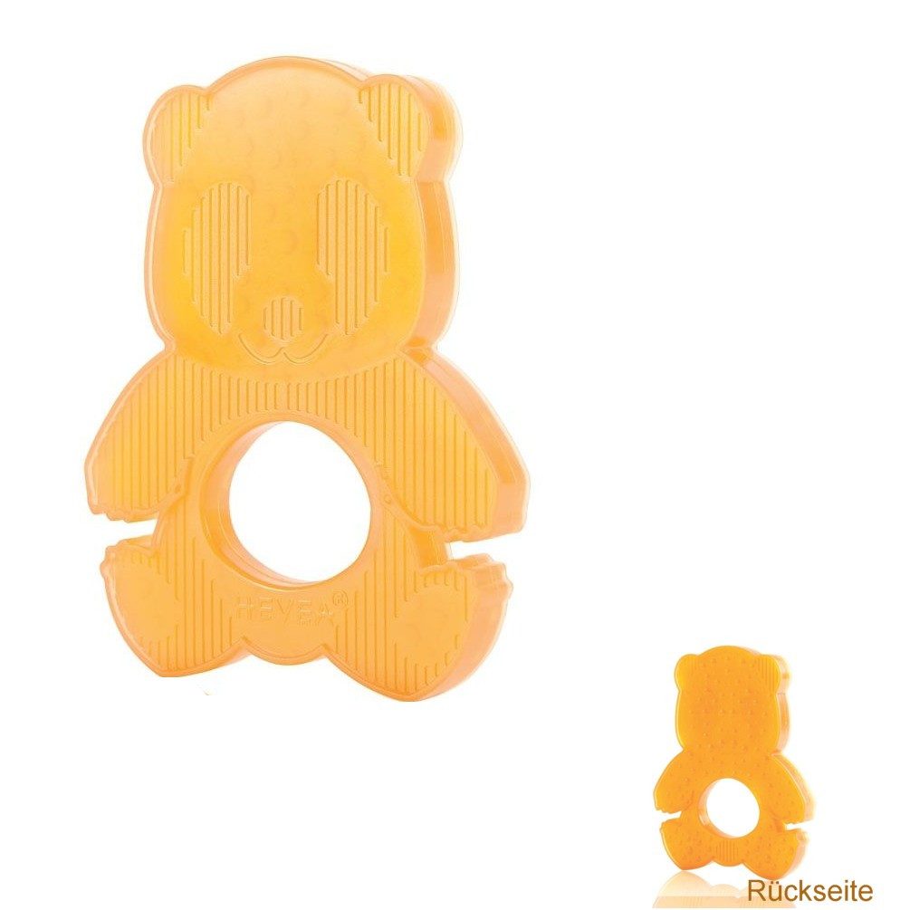 Hevea Beißring Latex Beißring Panda, aus reinem Naturkautschuk hergestellt