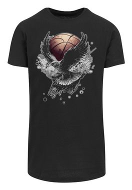 F4NT4STIC T-Shirt Basketball Adler Print