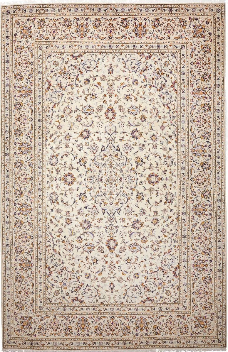 Orientteppich Keshan 199x309 Handgeknüpfter Orientteppich / Perserteppich, Nain Trading, rechteckig, Höhe: 12 mm