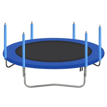 EXTSUD Kindertrampolin Kindertrampolin,8ft verzinktem Stahl Runde Garten Trampolin, blau, Ø 245 cm