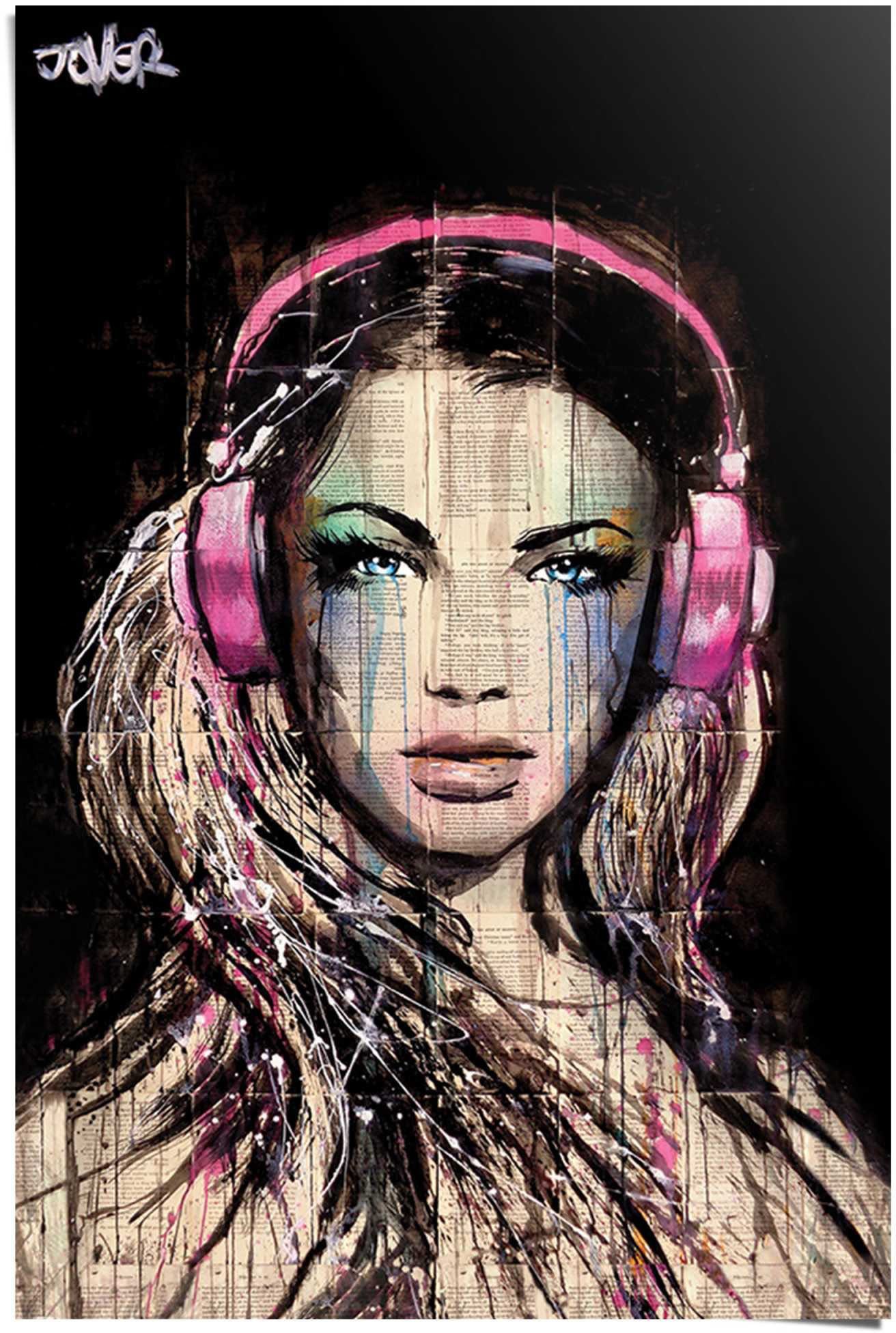 Reinders! Poster DJ Girl St) (1 Loui Jover