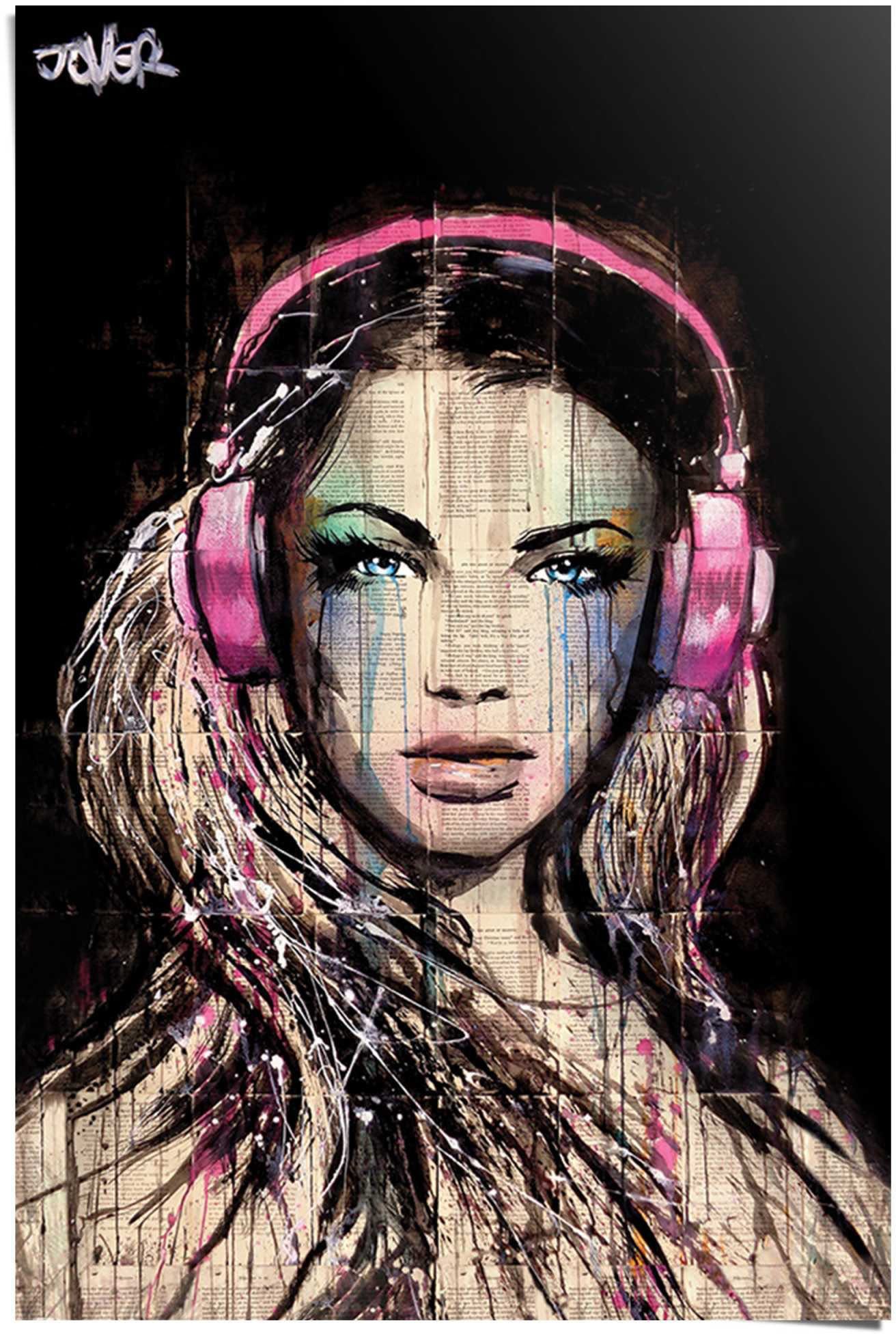 Reinders! Плакат DJ Girl Loui Jover, (1 St)