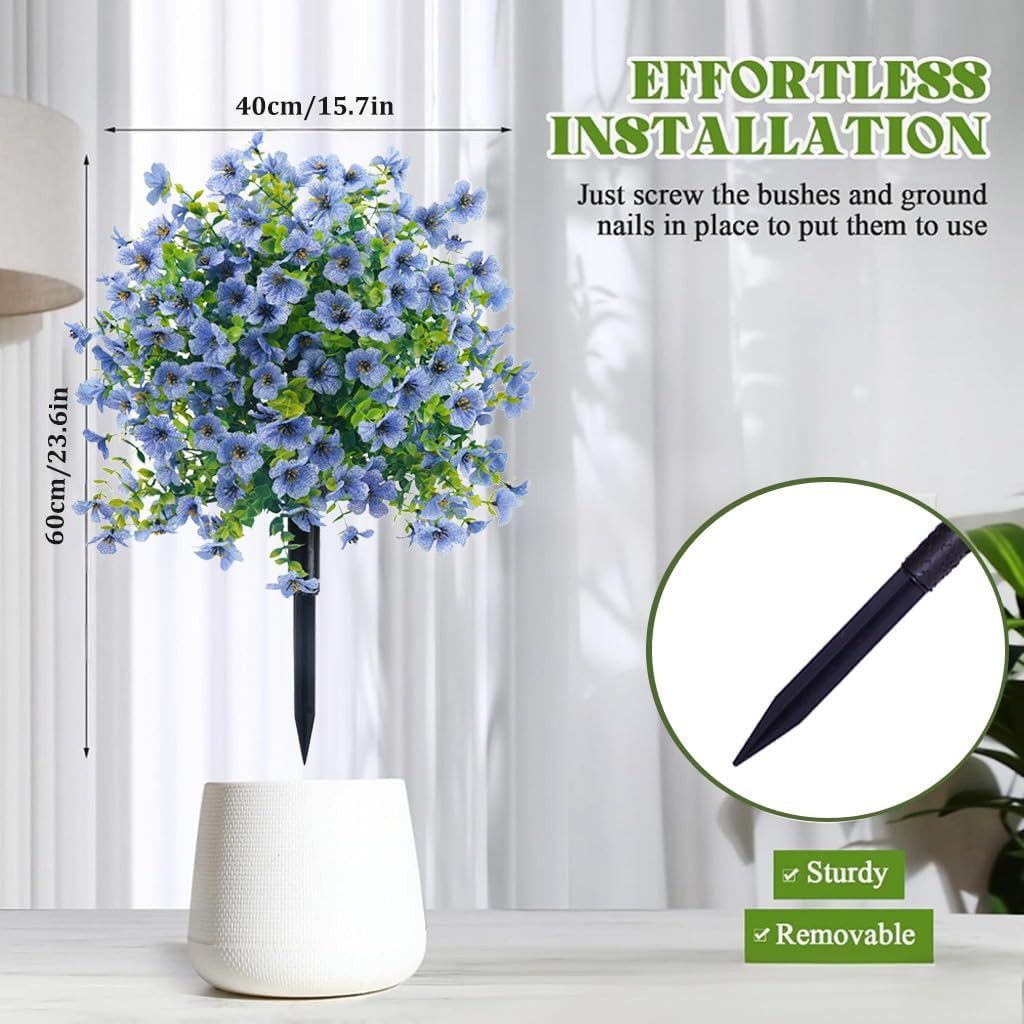 Kunstpflanze UV -resistente Pflanzen Faux Plastik günstig online kaufen