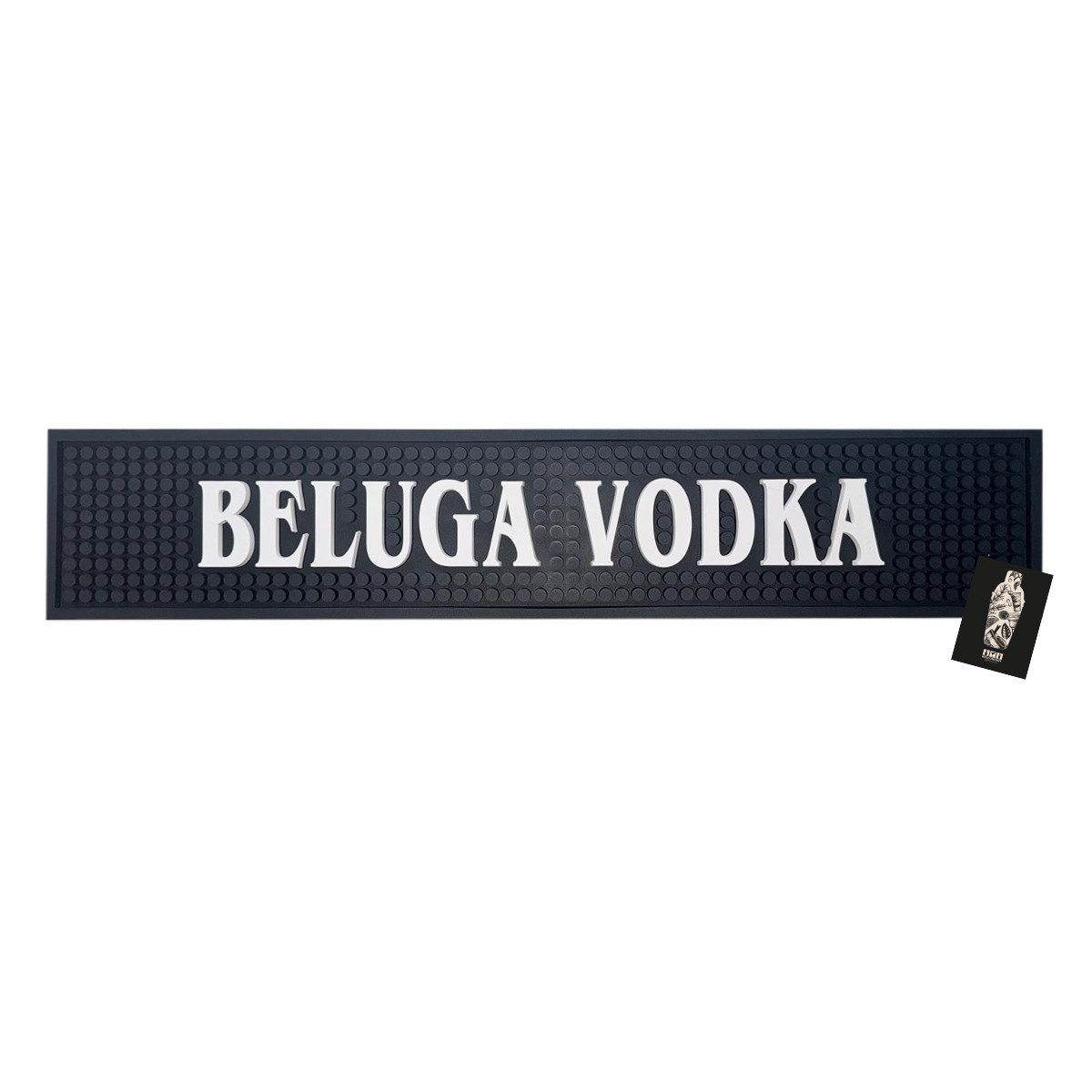 Beluga Barmatte Beluga Barmatte Schwarz - ca. 57cm x 11cm