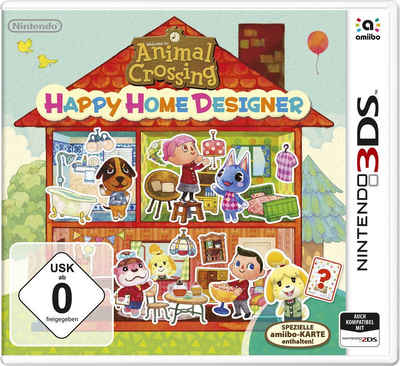 Animal Crossing Happy Home Designer Nintendo 3DS, inkl. Amiibo Karte