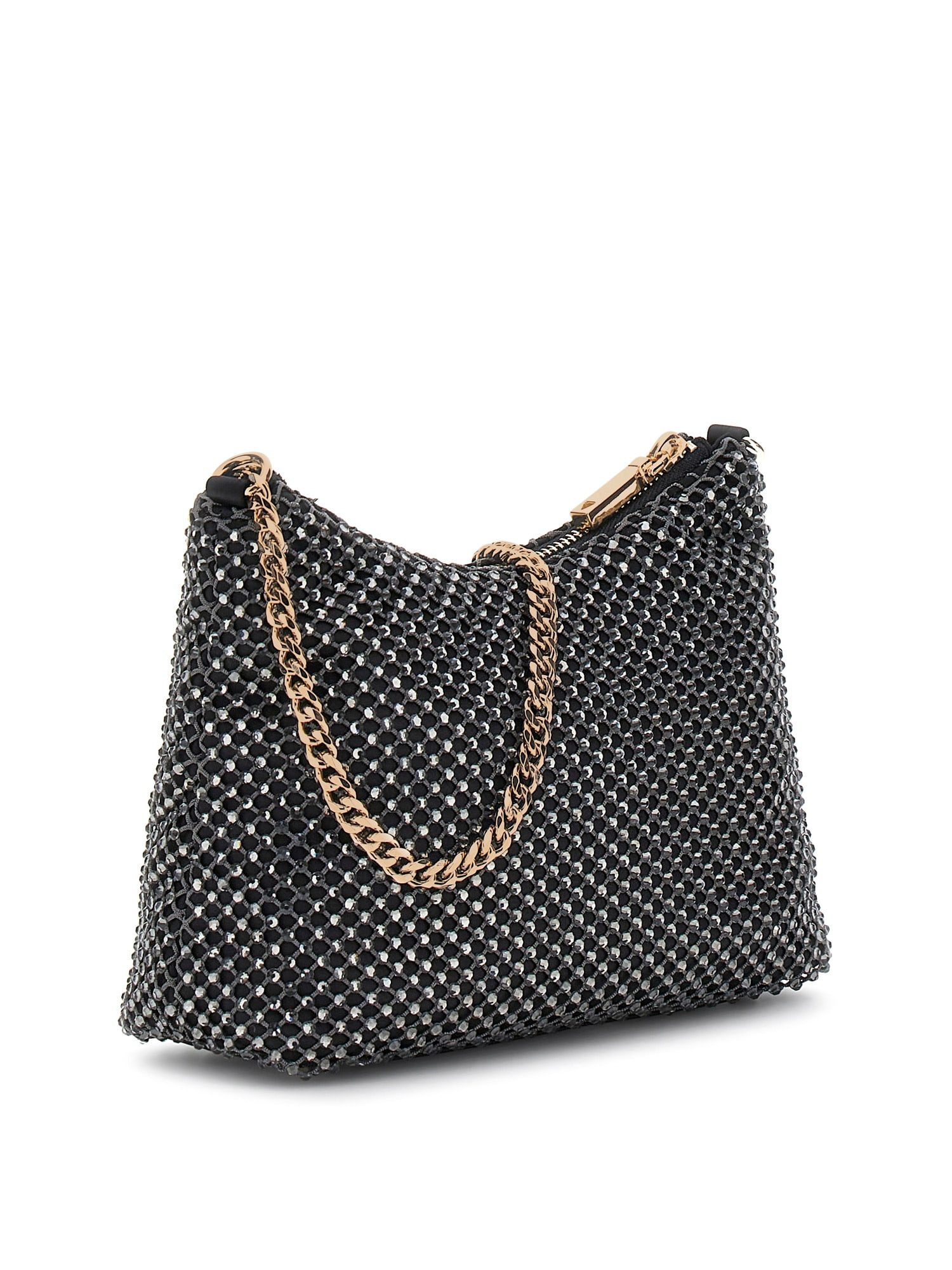 Guess Umhängetasche HWCE9350170 ZALINA TOP ZIP SHOULDER BAG Woman Schultertasche (Stück, 1), Logoschriftzug