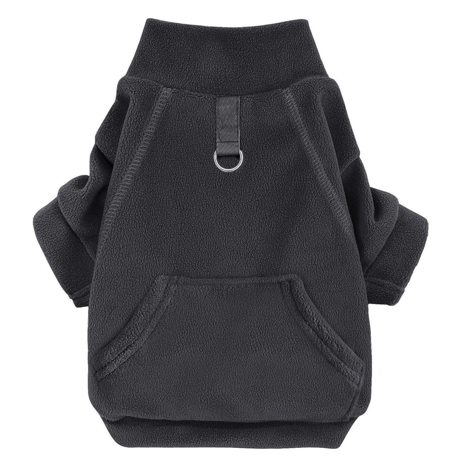 LuxusKollektion Hundepullover Hundepullover Hoodie Schwarz XS