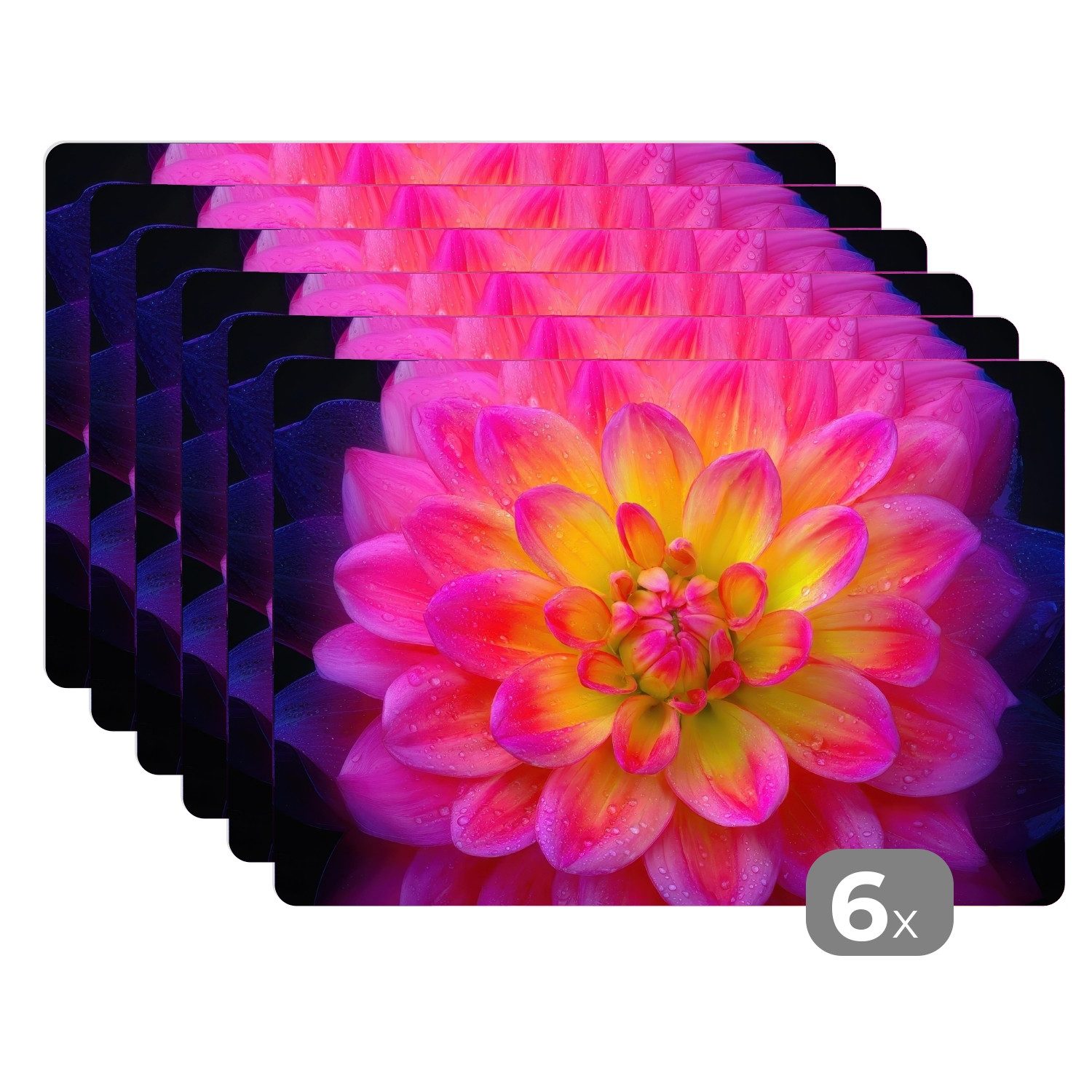 MuchoWow Platzset Rosa - Dahlie - günstig online kaufen