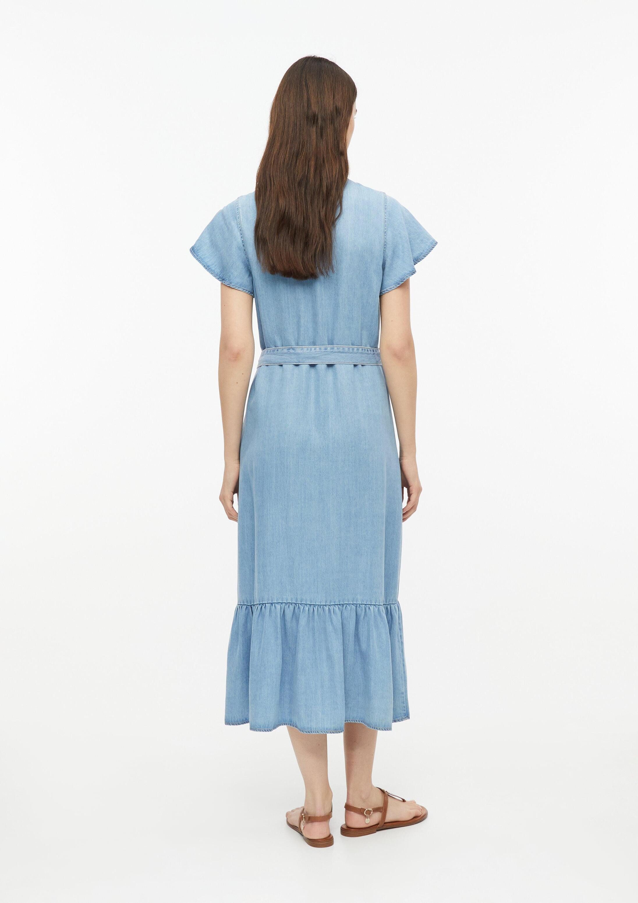 s.Oliver Midikleid Kleid Denimkleid aus Lyocell