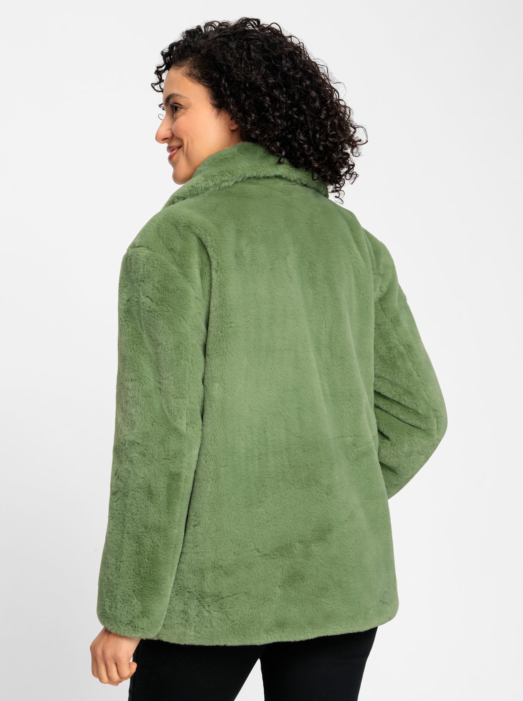 Witt Allwetterjacke Fellimitat-Jacke Langarm