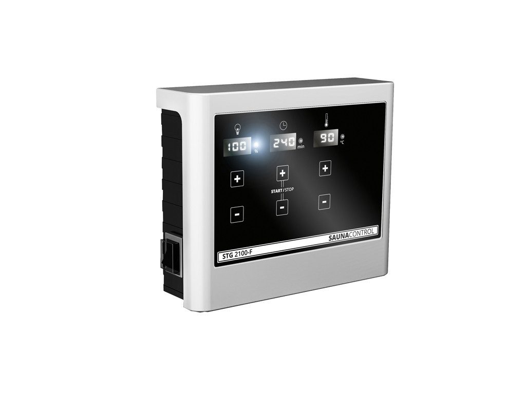 Swedheat Sauna KARIBU Innensauna Nuri 68 mm fuer 2-4 Personen, (Sparset, inkl. 9 kW Saunaofen und Steuergerät Finnisch)
