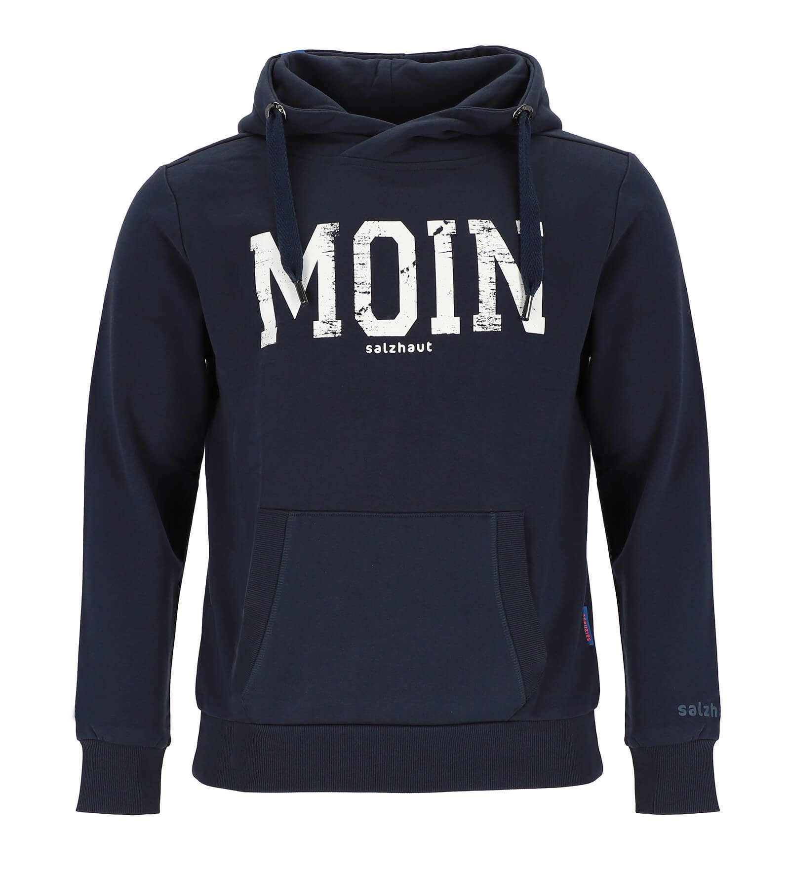 salzhaut Kapuzenpullover Herren Hoodie Heff mit Moin-Print - Pullover mit K günstig online kaufen