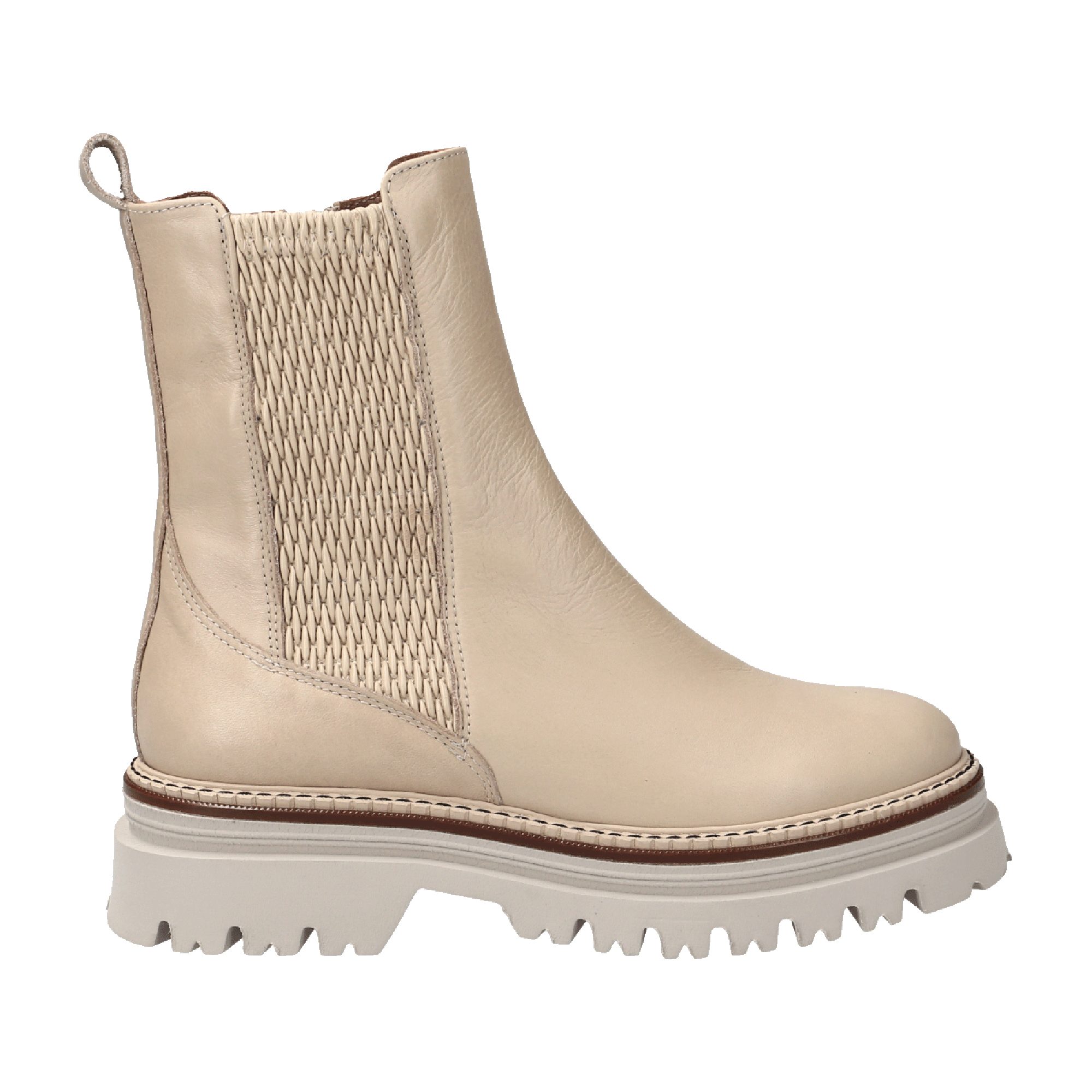 Maripé Maripé DESIDERIA SPOLETO, Stiefeletten, Beige, Damen Stiefelette