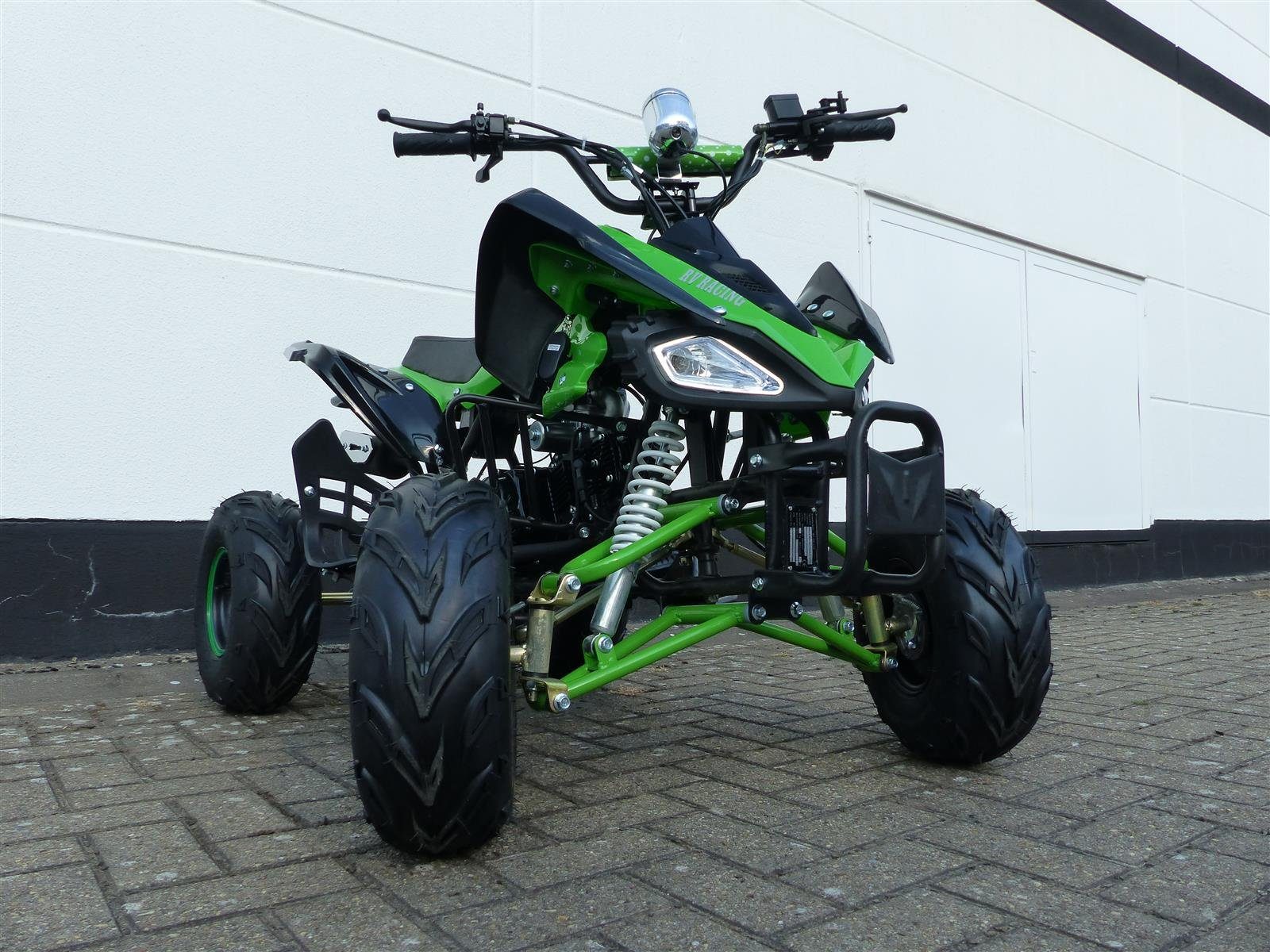 KXD Quad 125ccm Quad ATV Kinder Quad Pitbike 4 Takt Motor Quad ATV 7 Zoll Grün